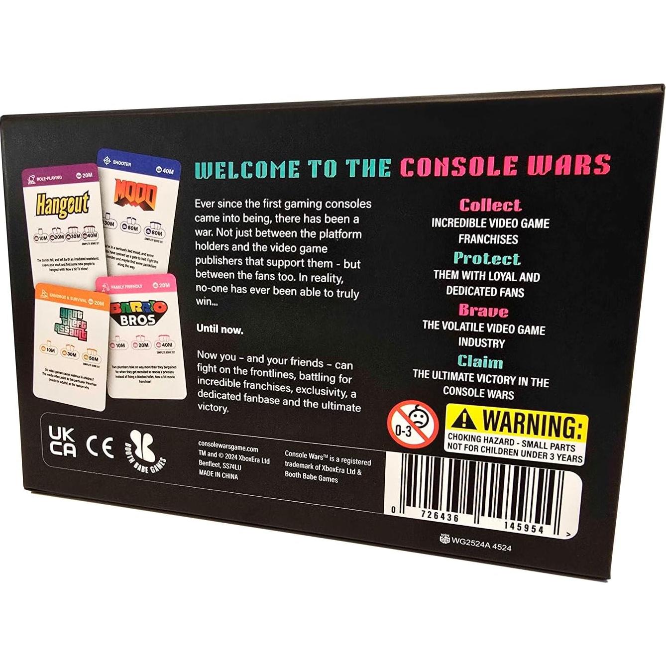 Juego de Cartas Guerras de Consolas - WinGo Games - 2-5 Jugadores