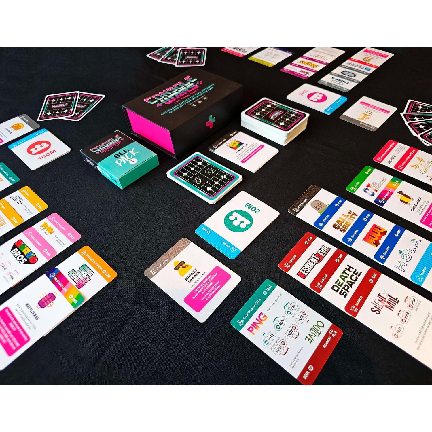 Juego de Cartas Guerras de Consolas - WinGo Games - 2-5 Jugadores