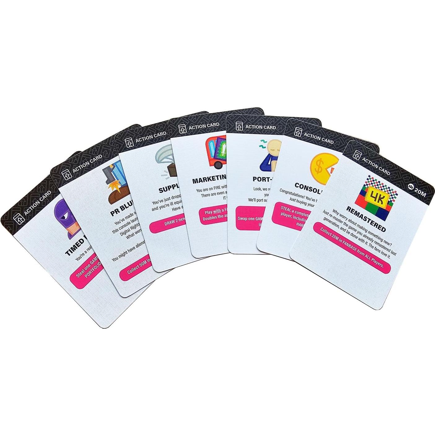 Juego de Cartas Guerras de Consolas - WinGo Games - 2-5 Jugadores