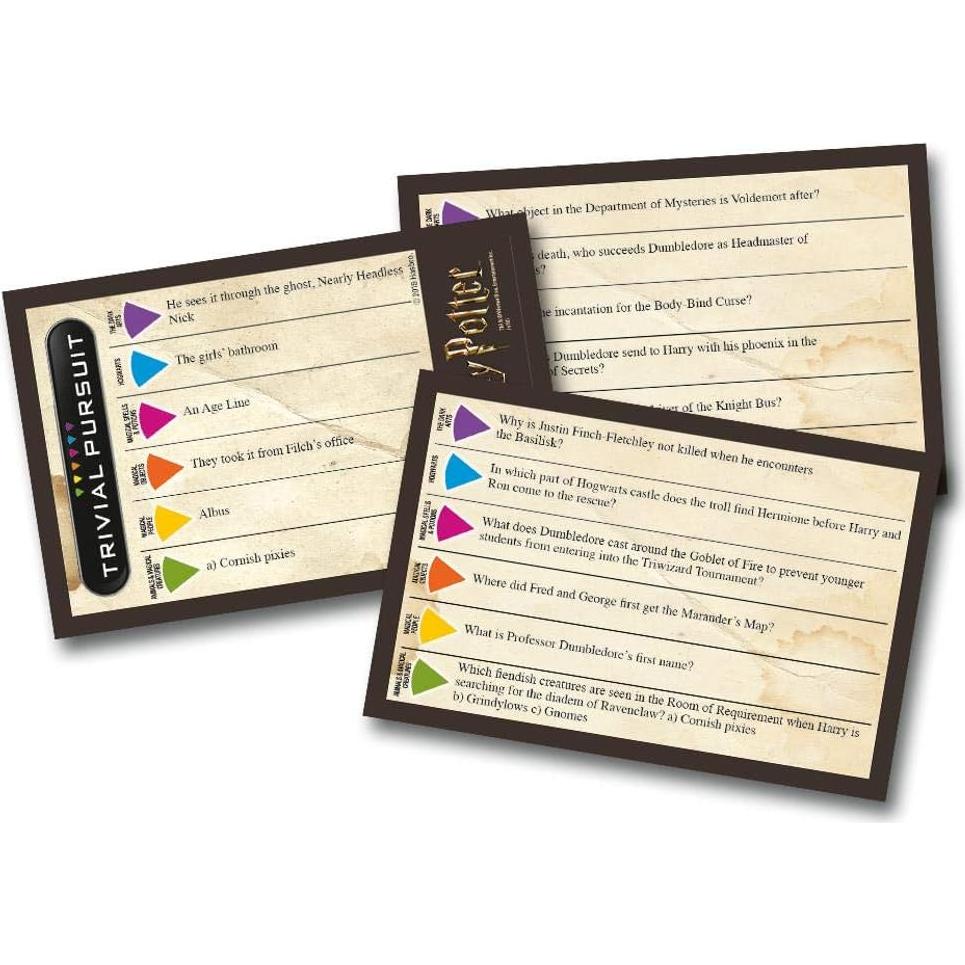 Juego de Trivial Pursuit Harry Potter Winning Moves - Edición Bitesized