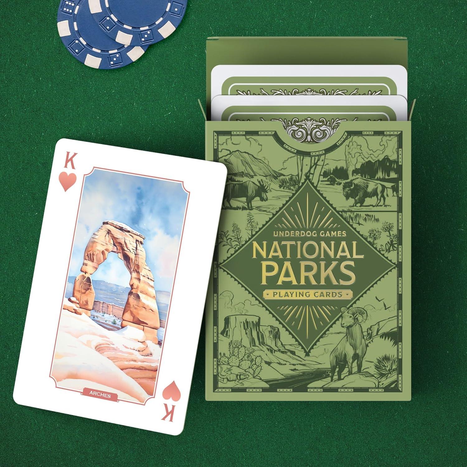 Cartas de Juego Parque Nacional Underdog Games | 52 Piezas
