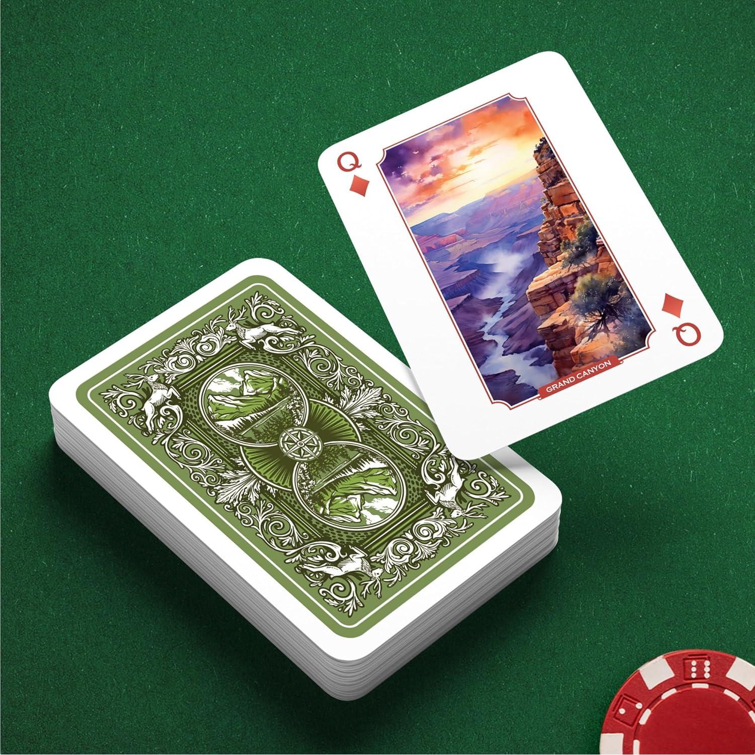 Cartas de Juego Parque Nacional Underdog Games | 52 Piezas