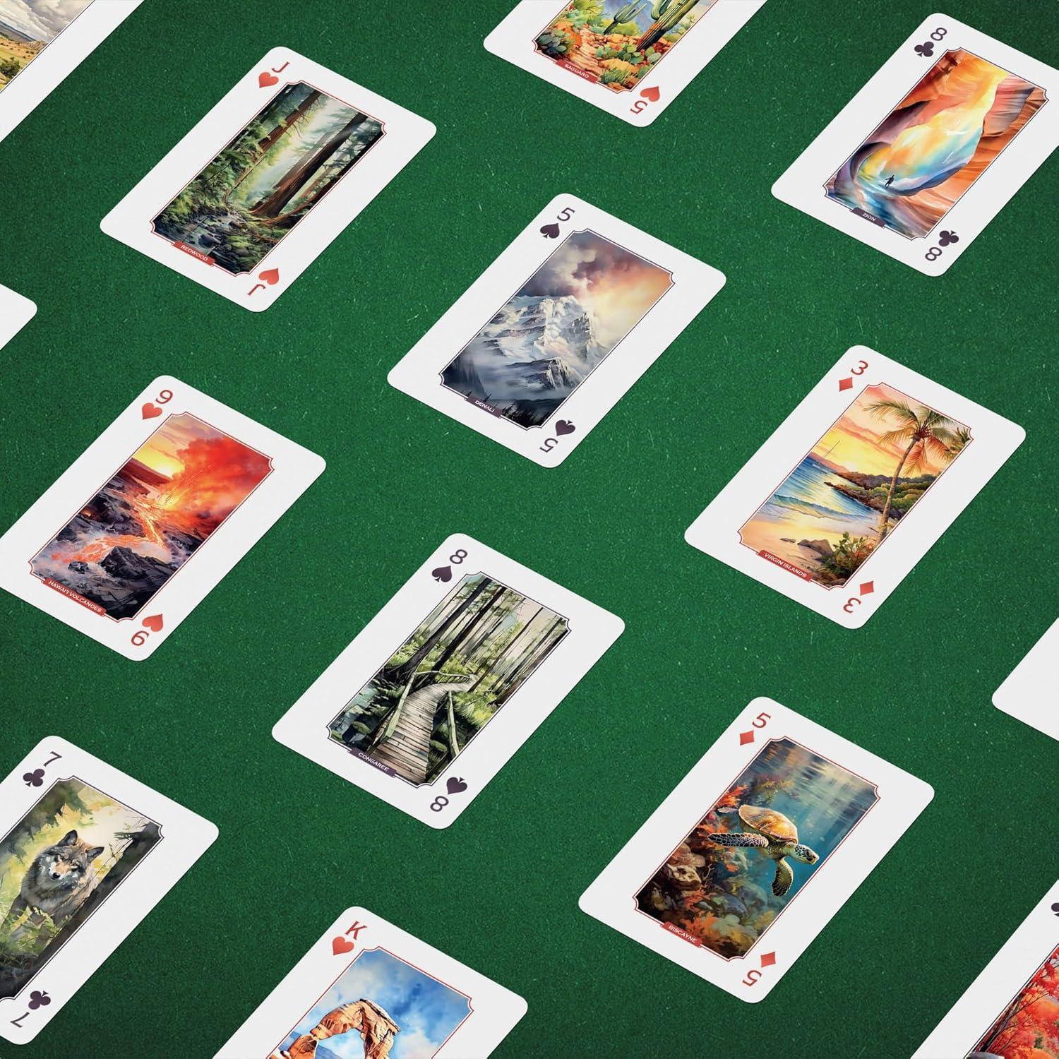 Cartas de Juego Parque Nacional Underdog Games | 52 Piezas