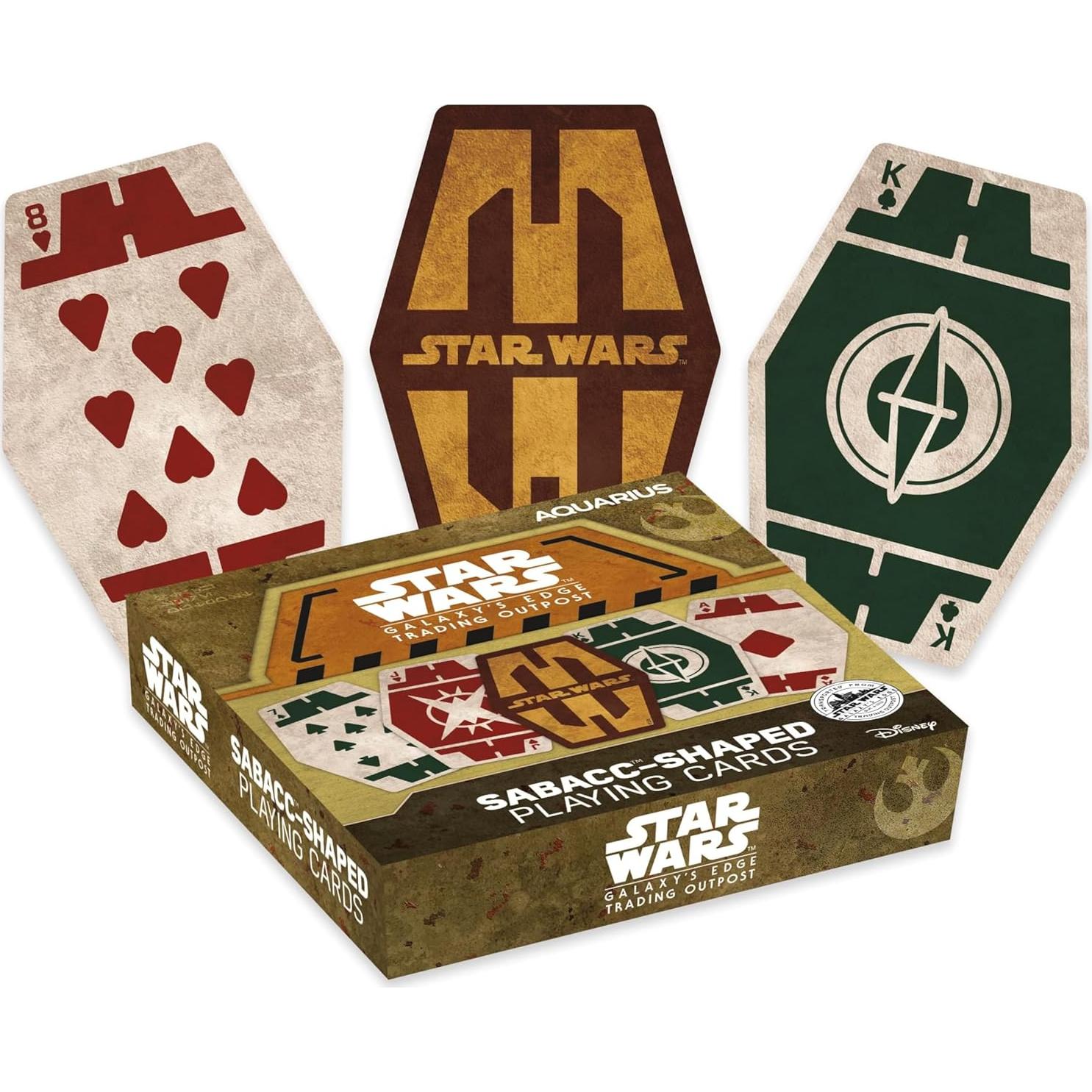Mazo de Cartas Star Wars Sabacc NMR Distribución 54 Piezas