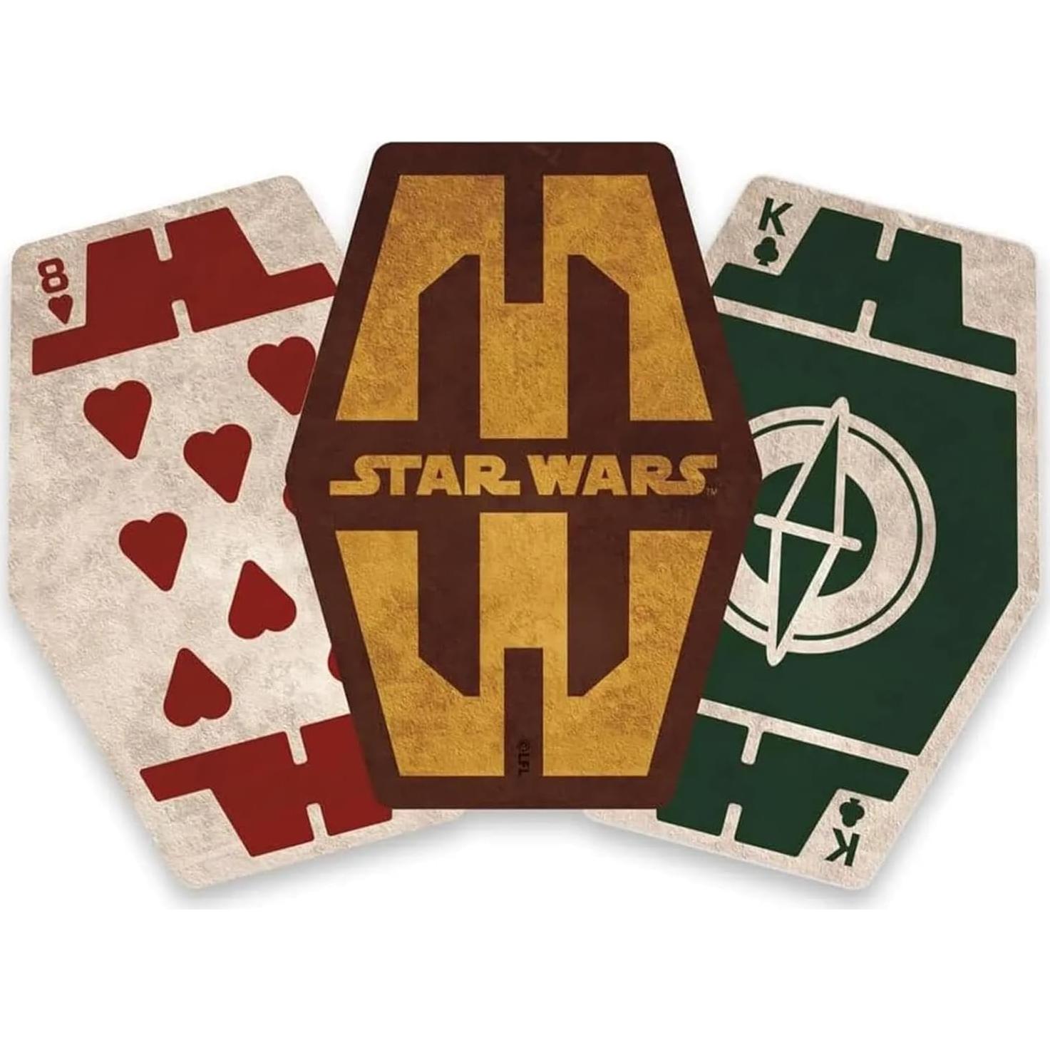 Mazo de Cartas Star Wars Sabacc NMR Distribución 54 Piezas