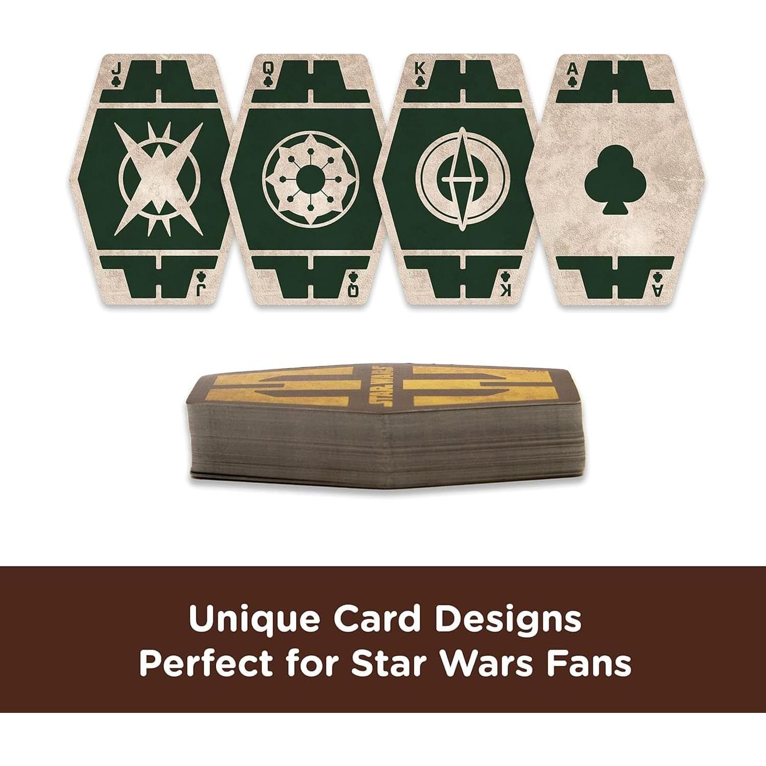 Mazo de Cartas Star Wars Sabacc NMR Distribución 54 Piezas