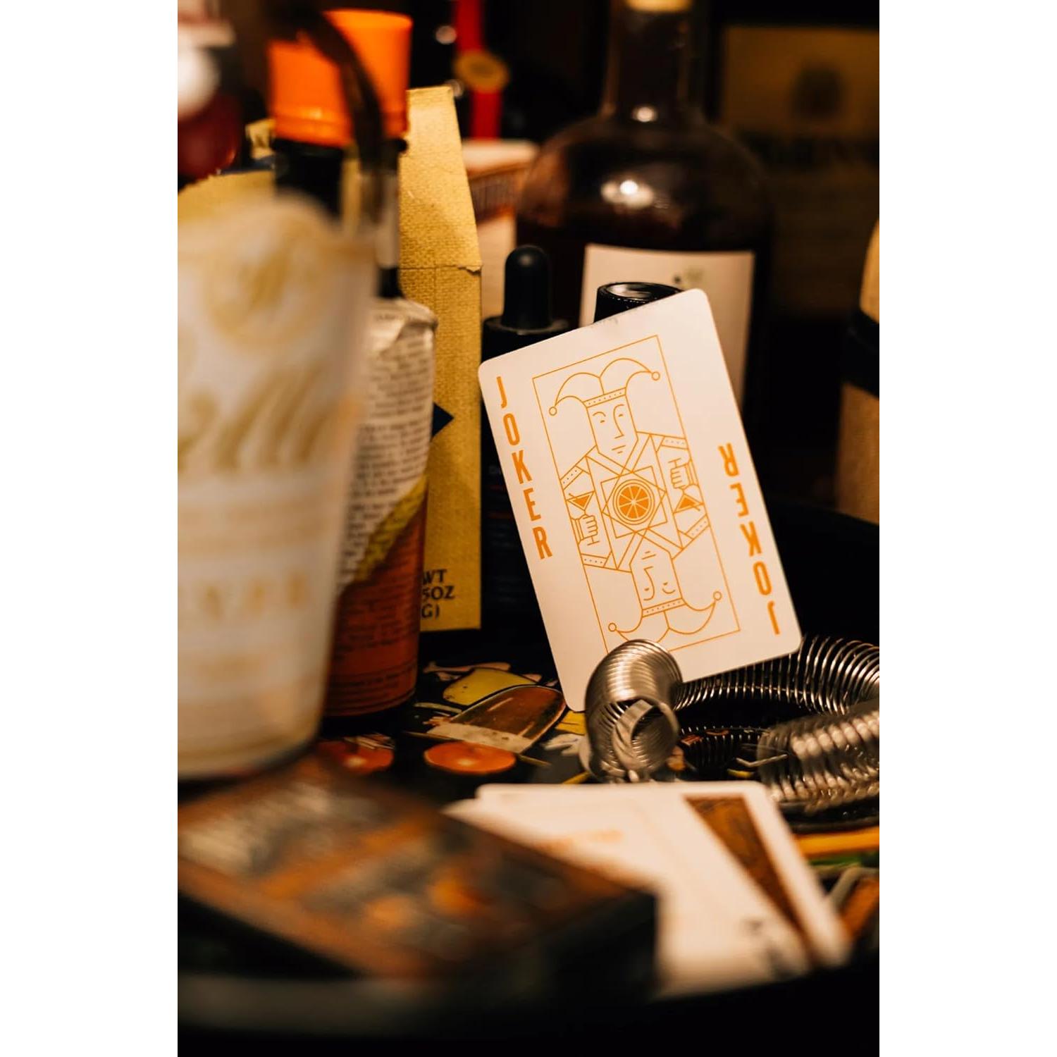 Baraja de Cartas Cocktail Bicycle con 52 Recetas de Cócteles