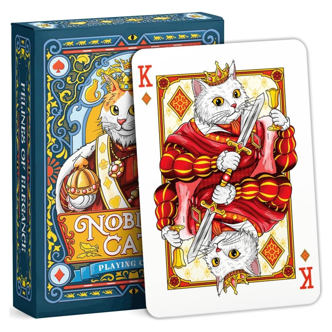 Baraja de Cartas Noblific Gatos 54 Piezas para Adultos