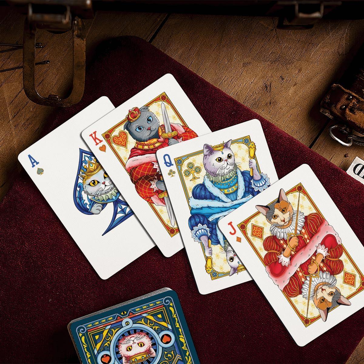 Baraja de Cartas Noblific Gatos 54 Piezas para Adultos