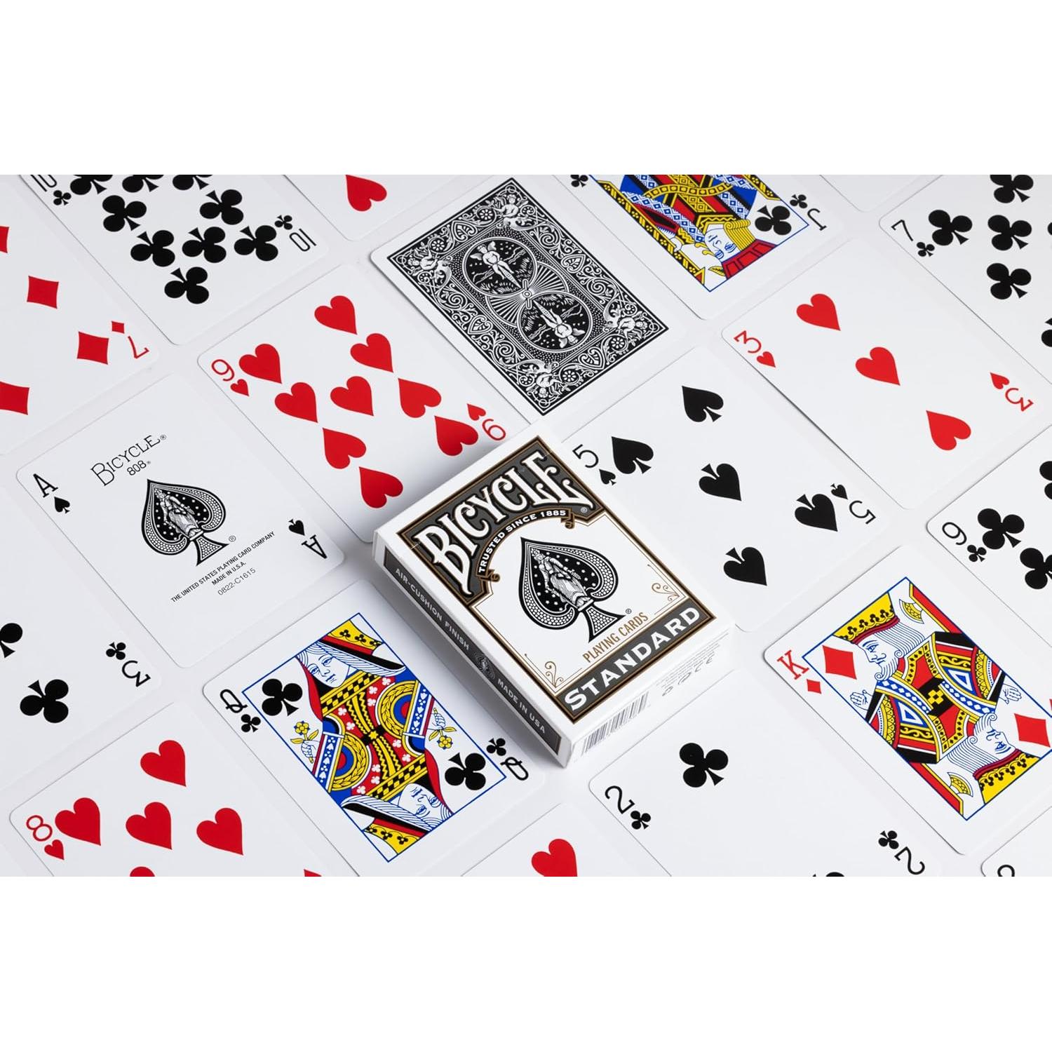 Bicicleta Baraja Negra - Cartas de Juego Estándar 100% Reciclables