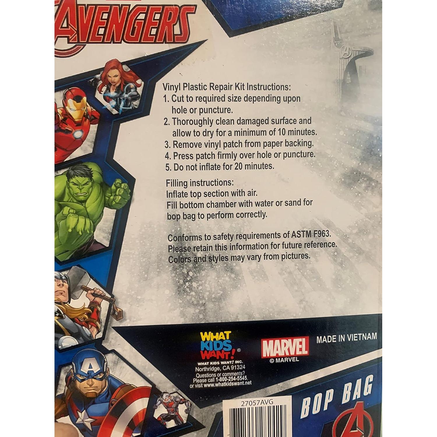 Bop Bag Avengers 91 cm Vinilo para Boxeo Unisex Adulto