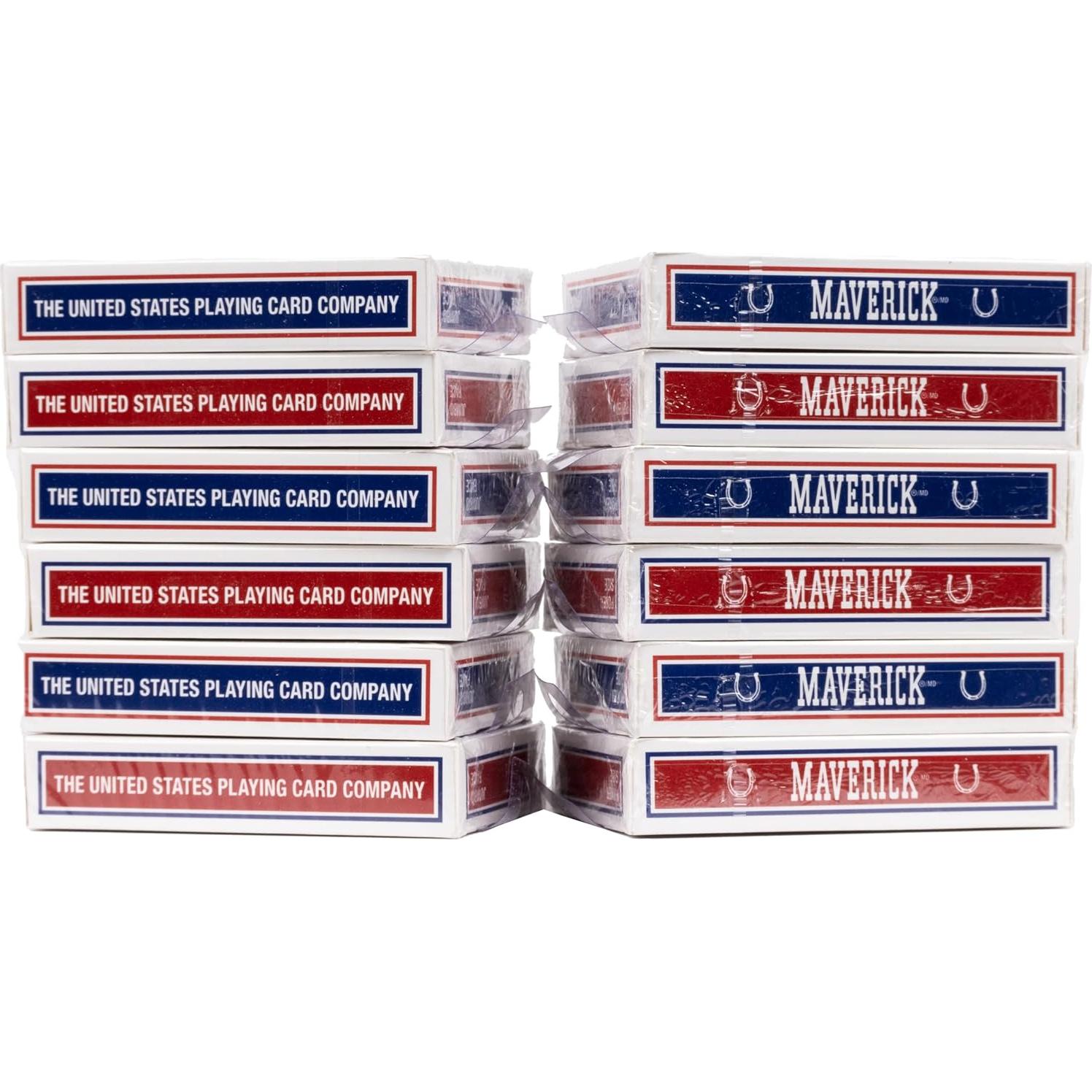 Cartas de Juego Jumbo Maverick 12 Paquetes 1.24 kg