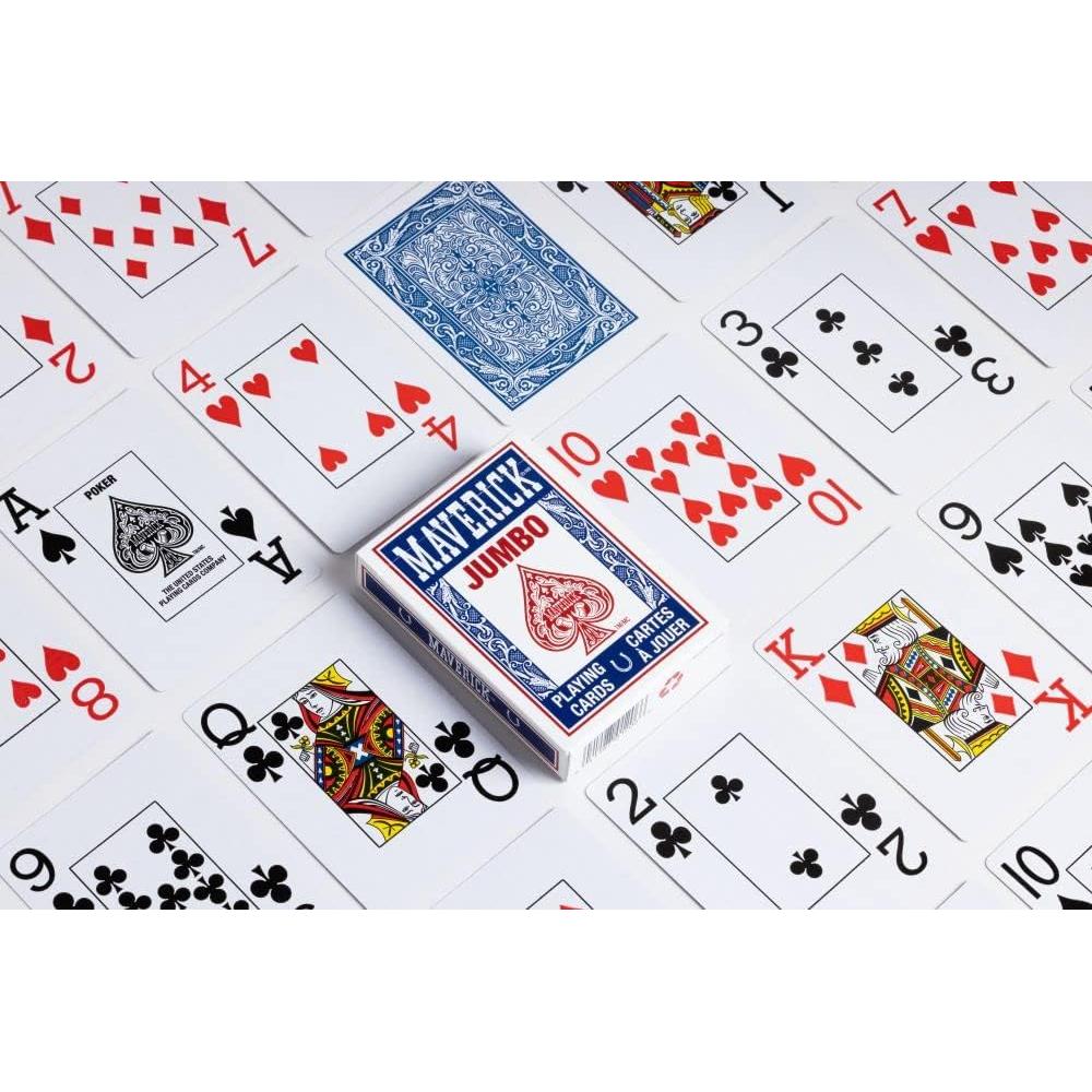 Cartas de Juego Jumbo Maverick 12 Paquetes 1.24 kg