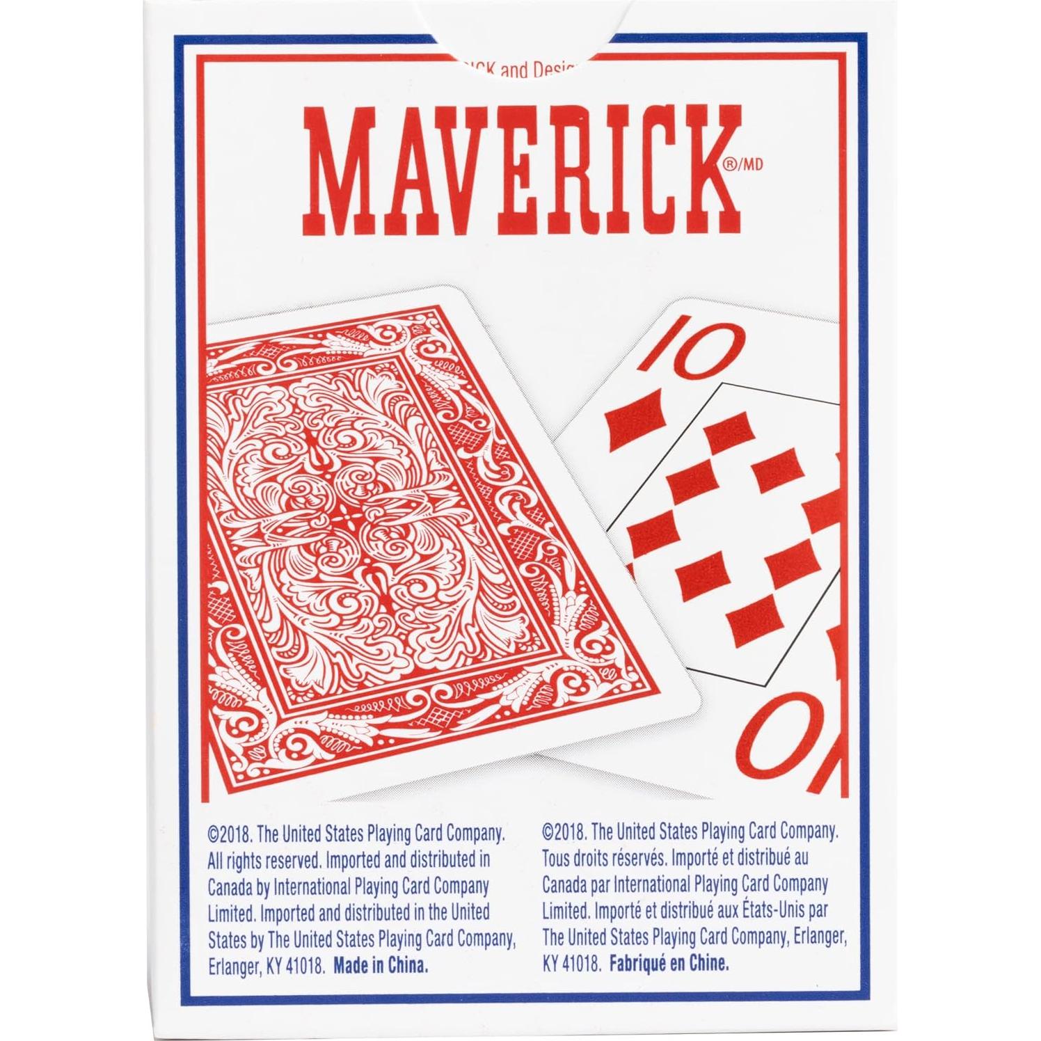 Cartas de Juego Jumbo Maverick 12 Paquetes 1.24 kg