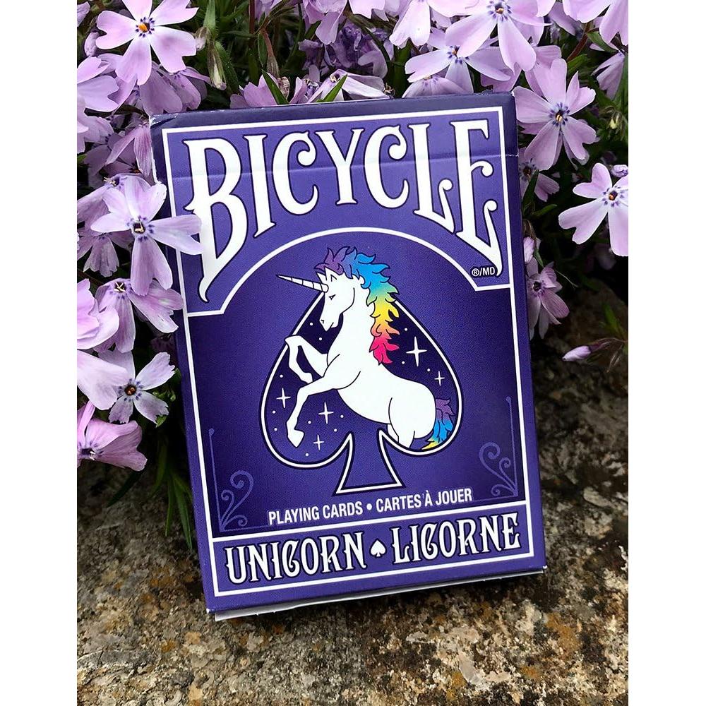 Cartas de Juego Unicornio Bicycle - Baraja Estándar 10x5 cm
