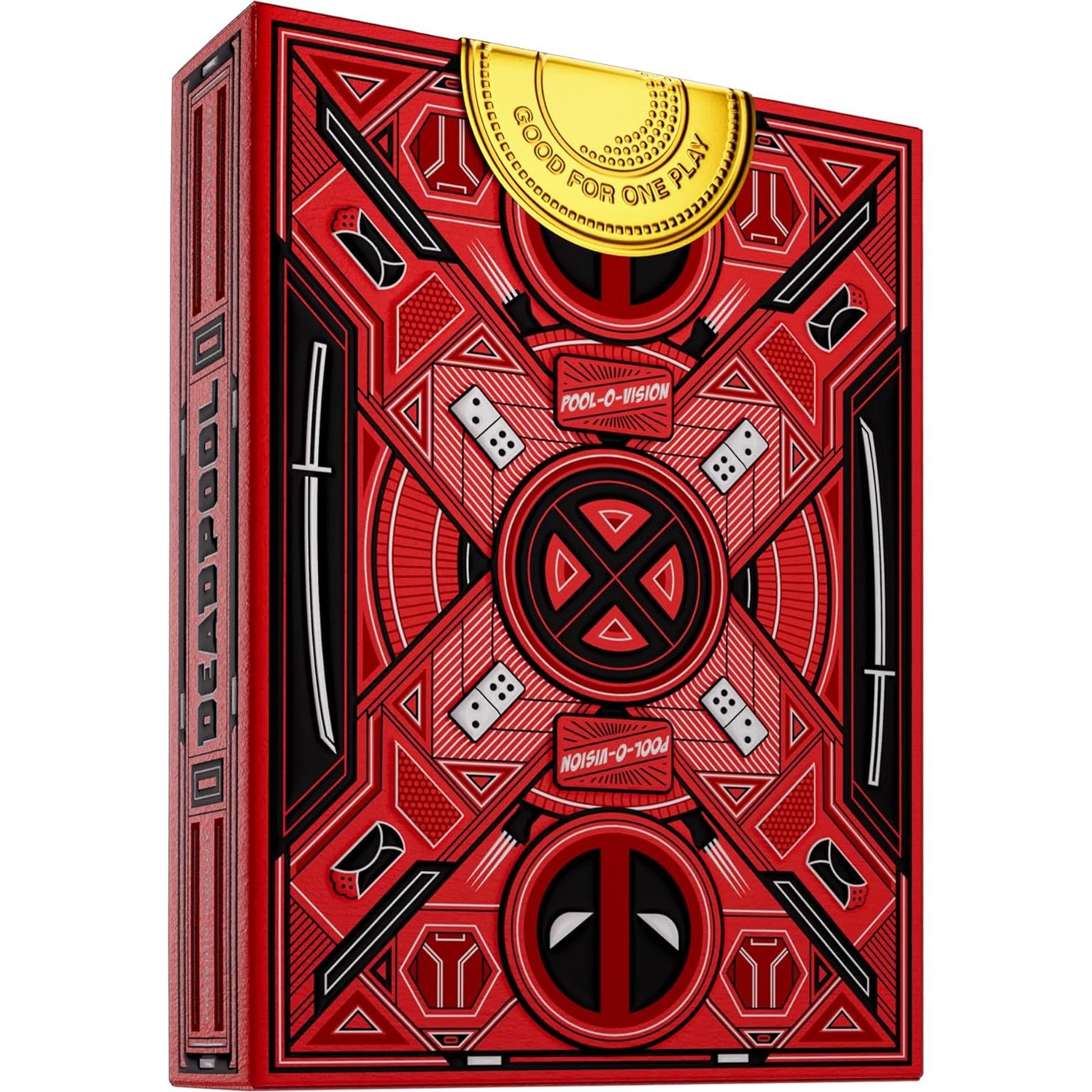 Cartas de Juego Premium Deadpool - theory11 - 90.7g