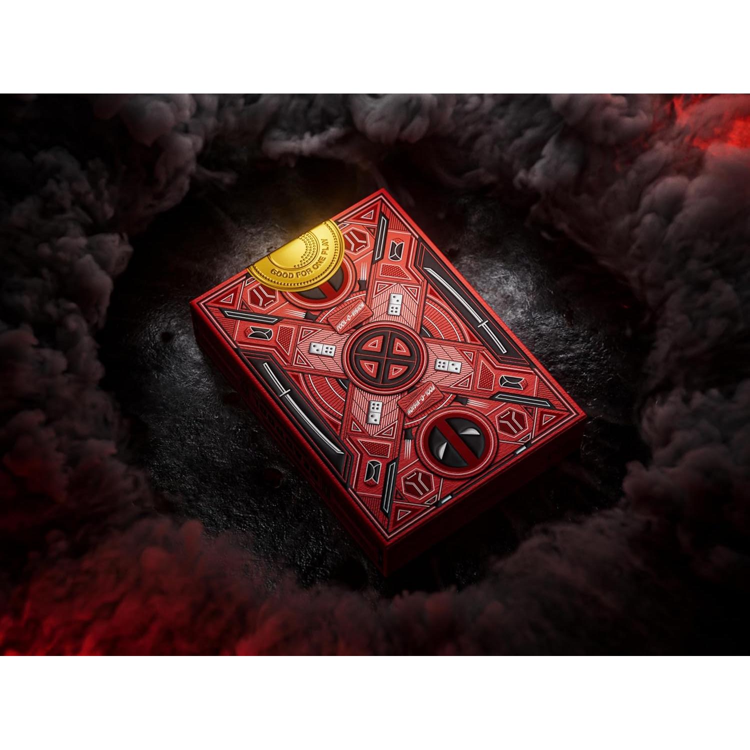 Cartas de Juego Premium Deadpool - theory11 - 90.7g