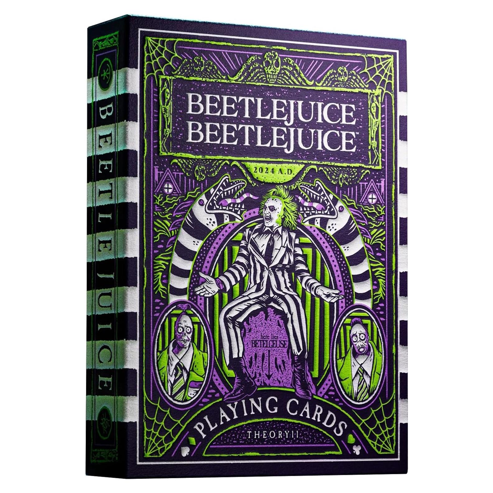 Cartas de Juego Beetlejuice - Theory11 - Español - 141.75g