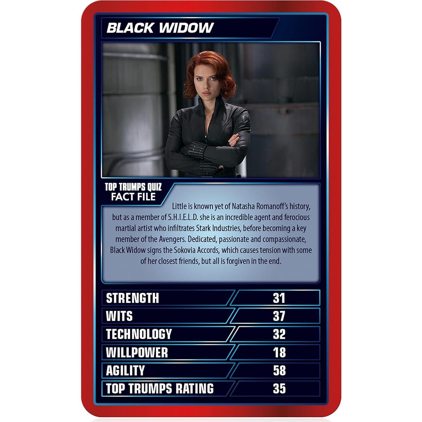 Juego de Cartas Top Trumps Marvel - Para 2 Jugadores y Más