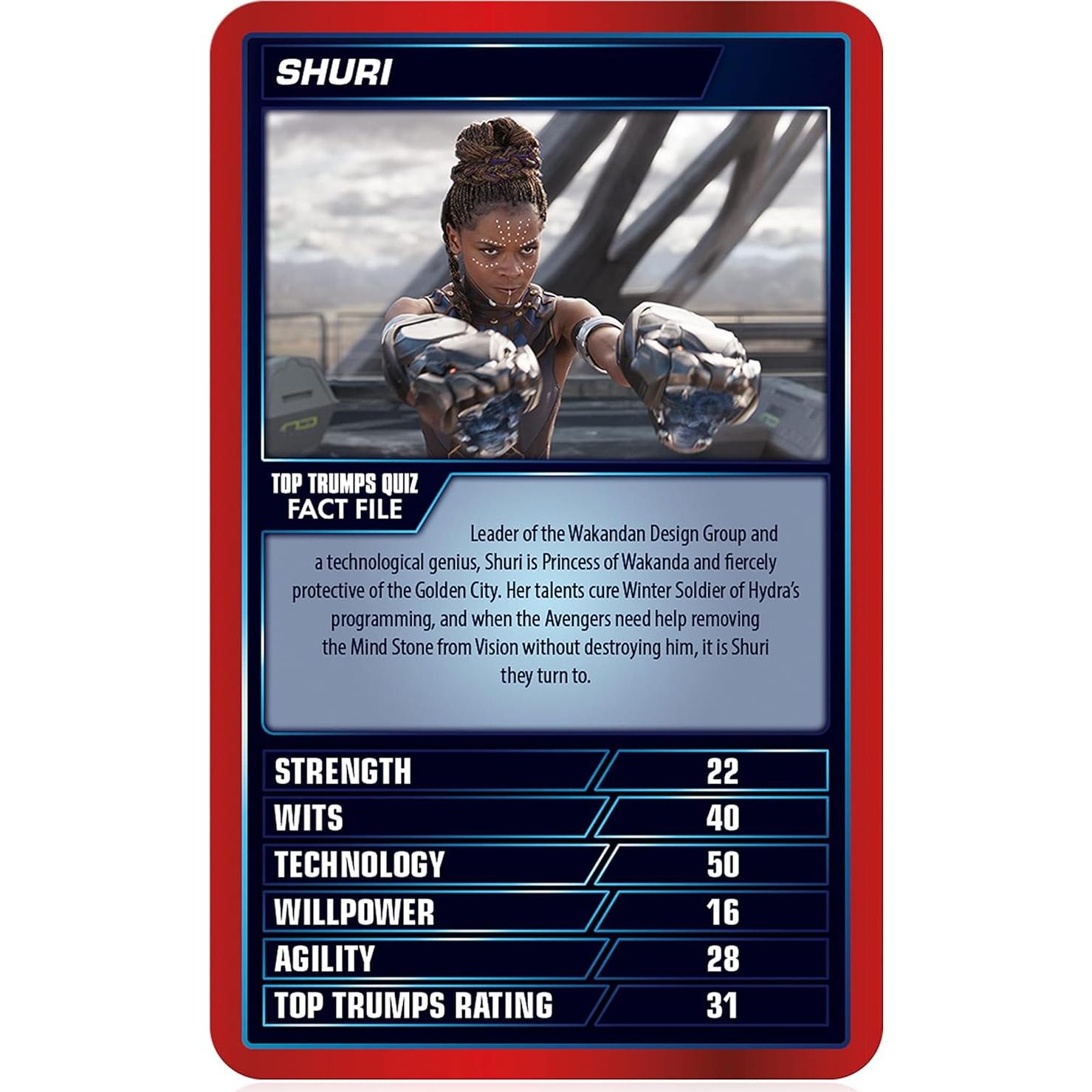 Juego de Cartas Top Trumps Marvel - Para 2 Jugadores y Más