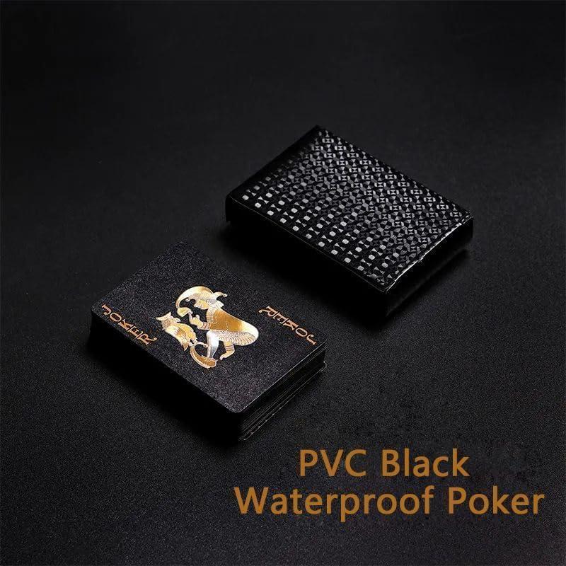 Juego de Cartas Impermeables LSLFQYQSK - Paquete de 2 Mazos