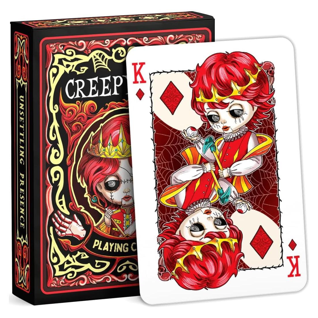Cartas de Juego para Adultos 99FOX Muñeca Espeluznante 54 Piezas