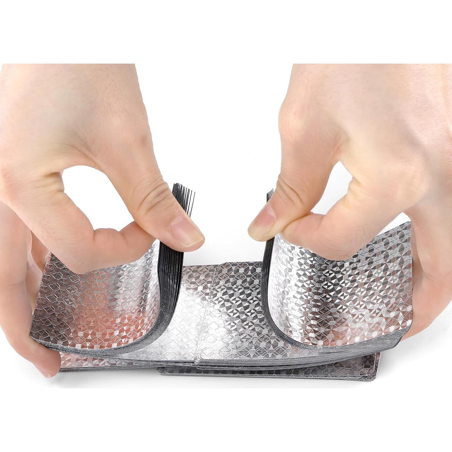 Baraja de Cartas de Juego Suwimut 6 Piezas Plástico Impermeable