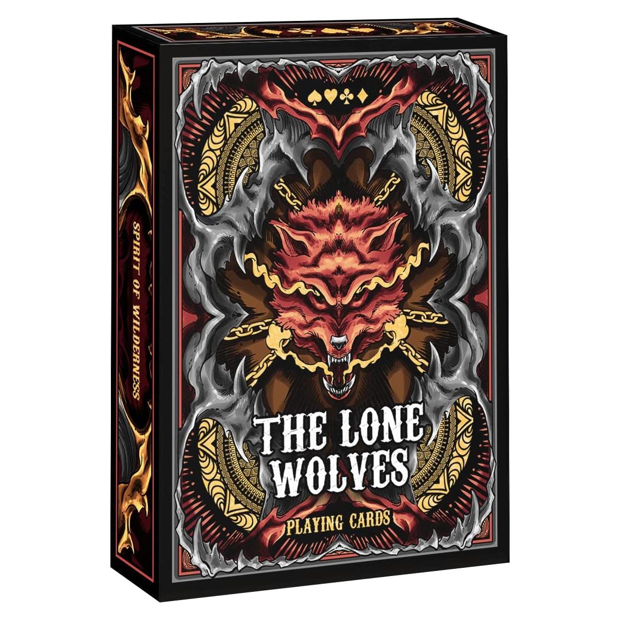 HAAKUN The Lone Wolves Playing Cards Cool Animal Board Games Card Jokers