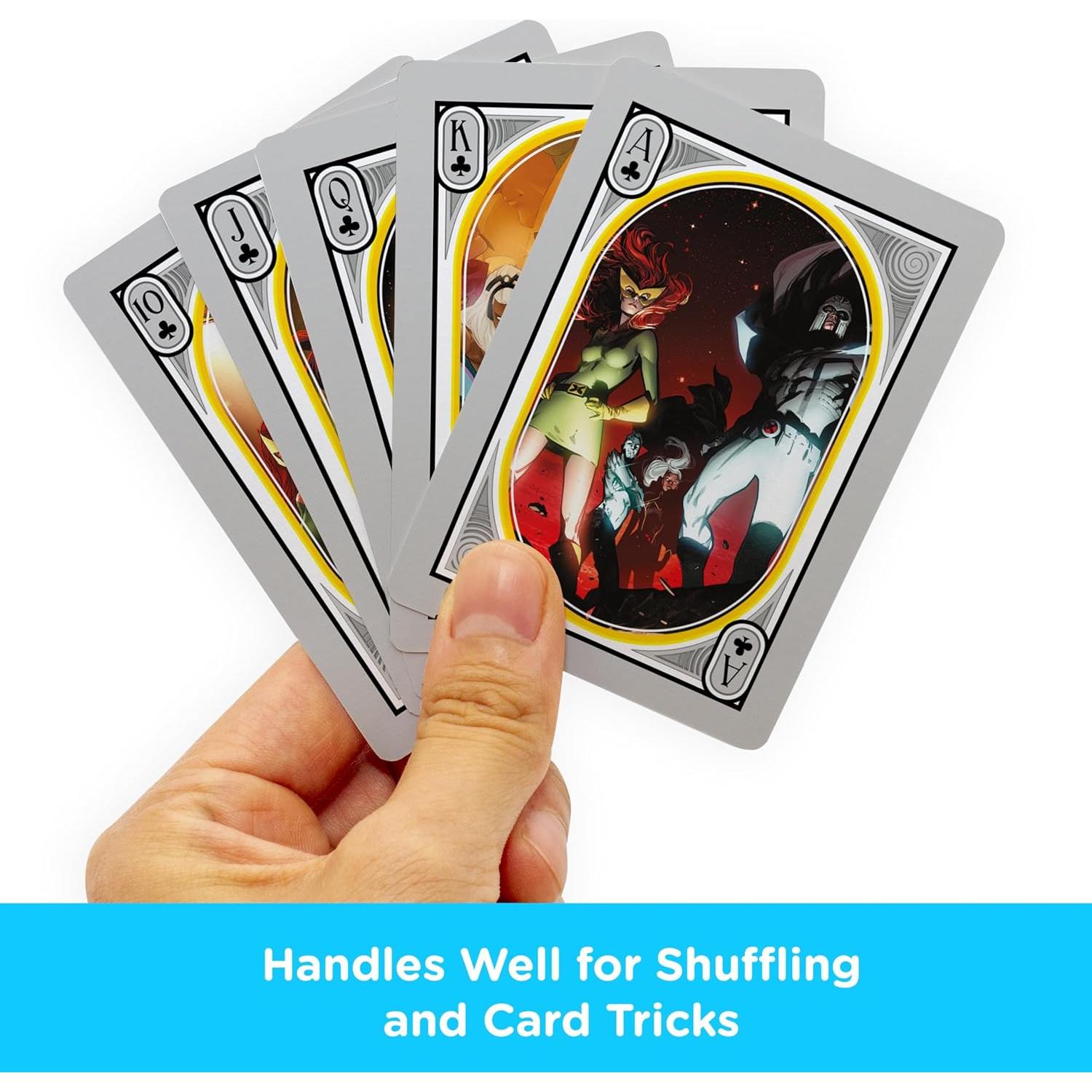 Baraja de Cartas Marvel Xmen AQUARIUS - 52 Cartas