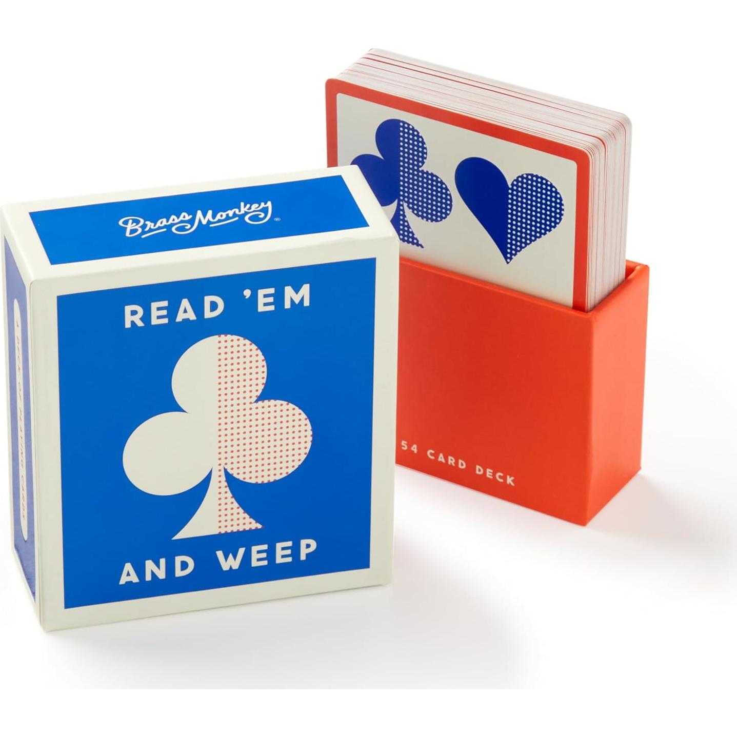 Juego de Cartas Leeelo y Llora Brass Monkey - Vintage Moderno