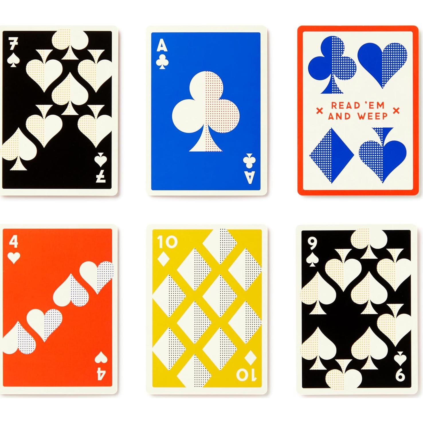 Juego de Cartas Leeelo y Llora Brass Monkey - Vintage Moderno