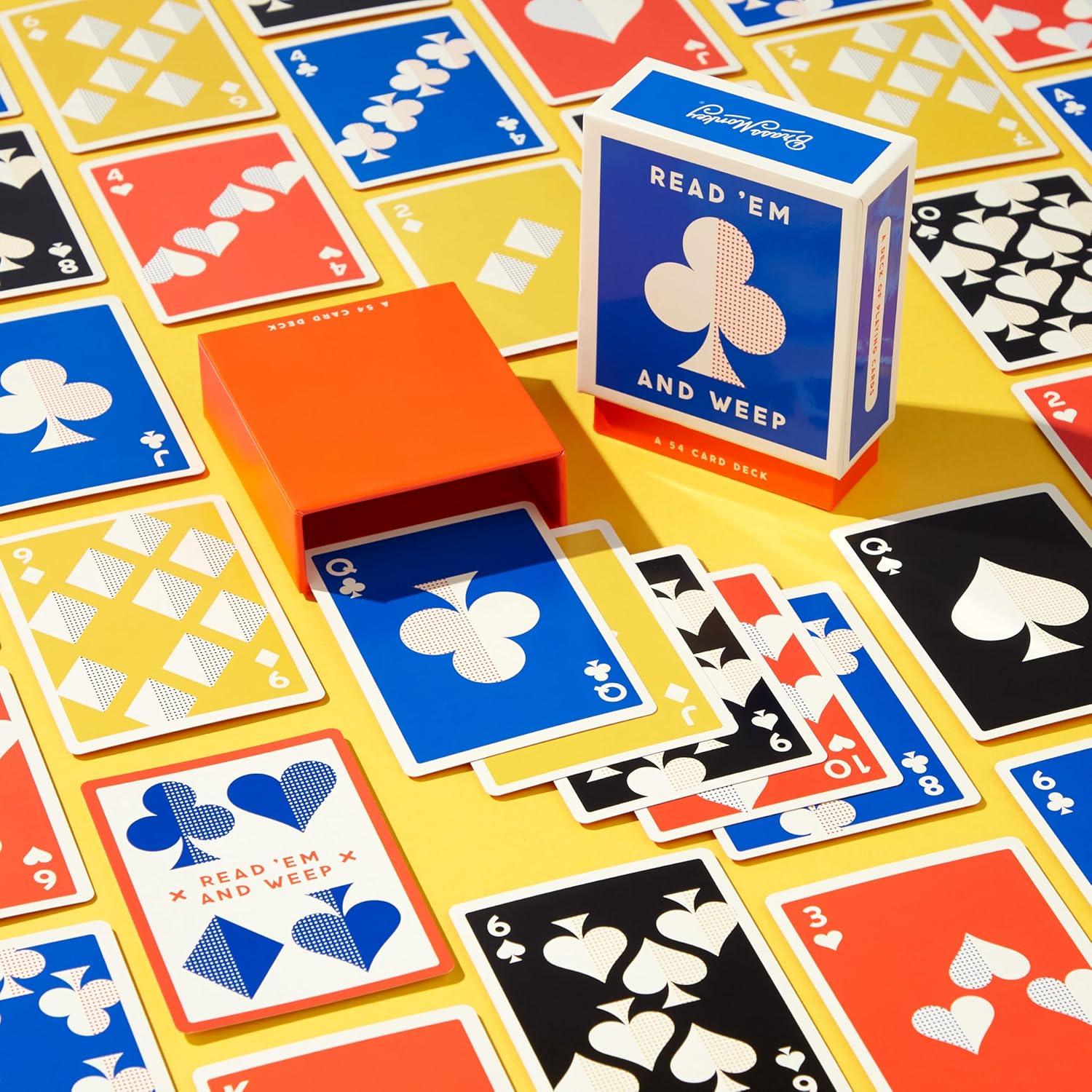 Juego de Cartas Leeelo y Llora Brass Monkey - Vintage Moderno