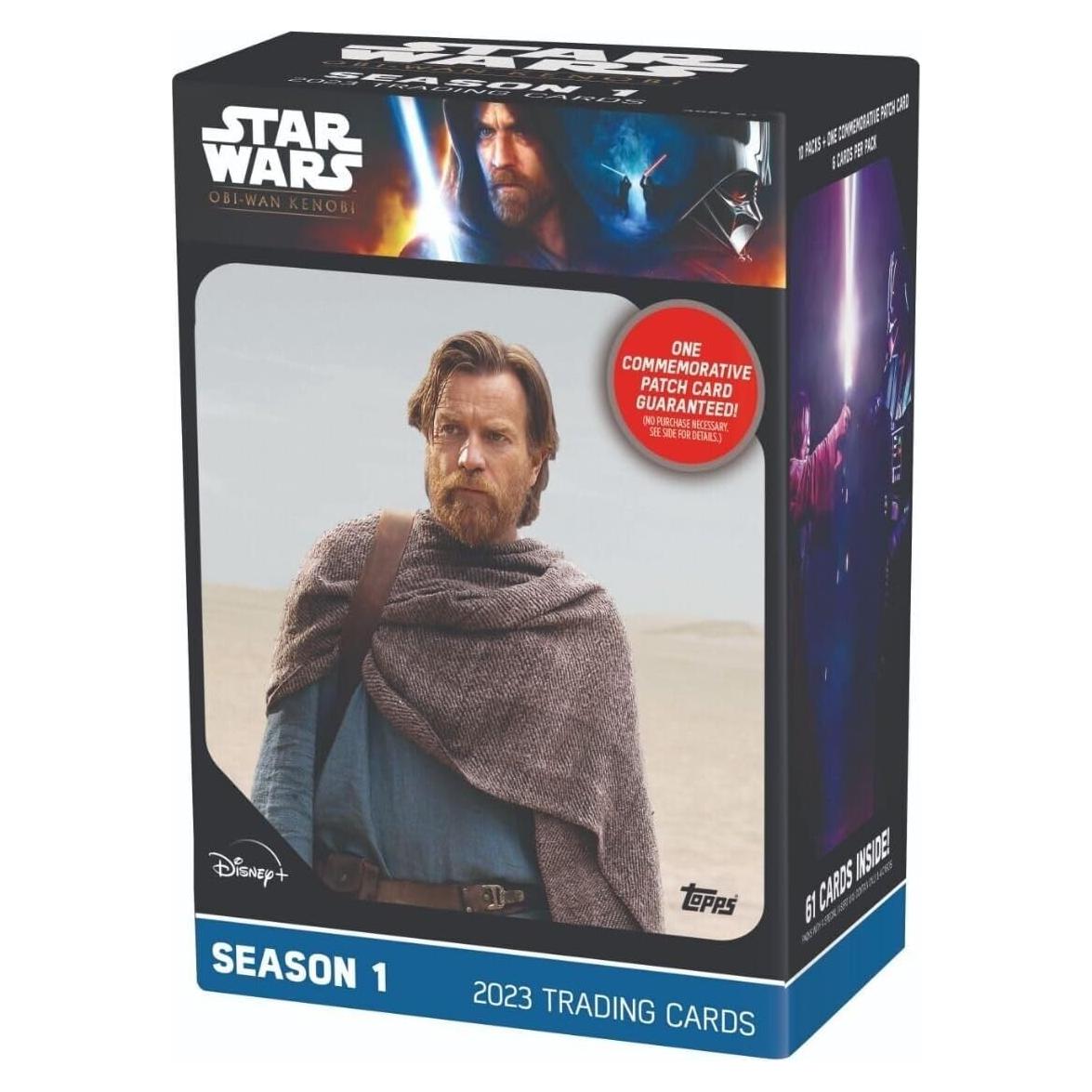 Caja de Cartas Coleccionables Topps Star Wars OBI-WAN Kenobi 60 Cartas