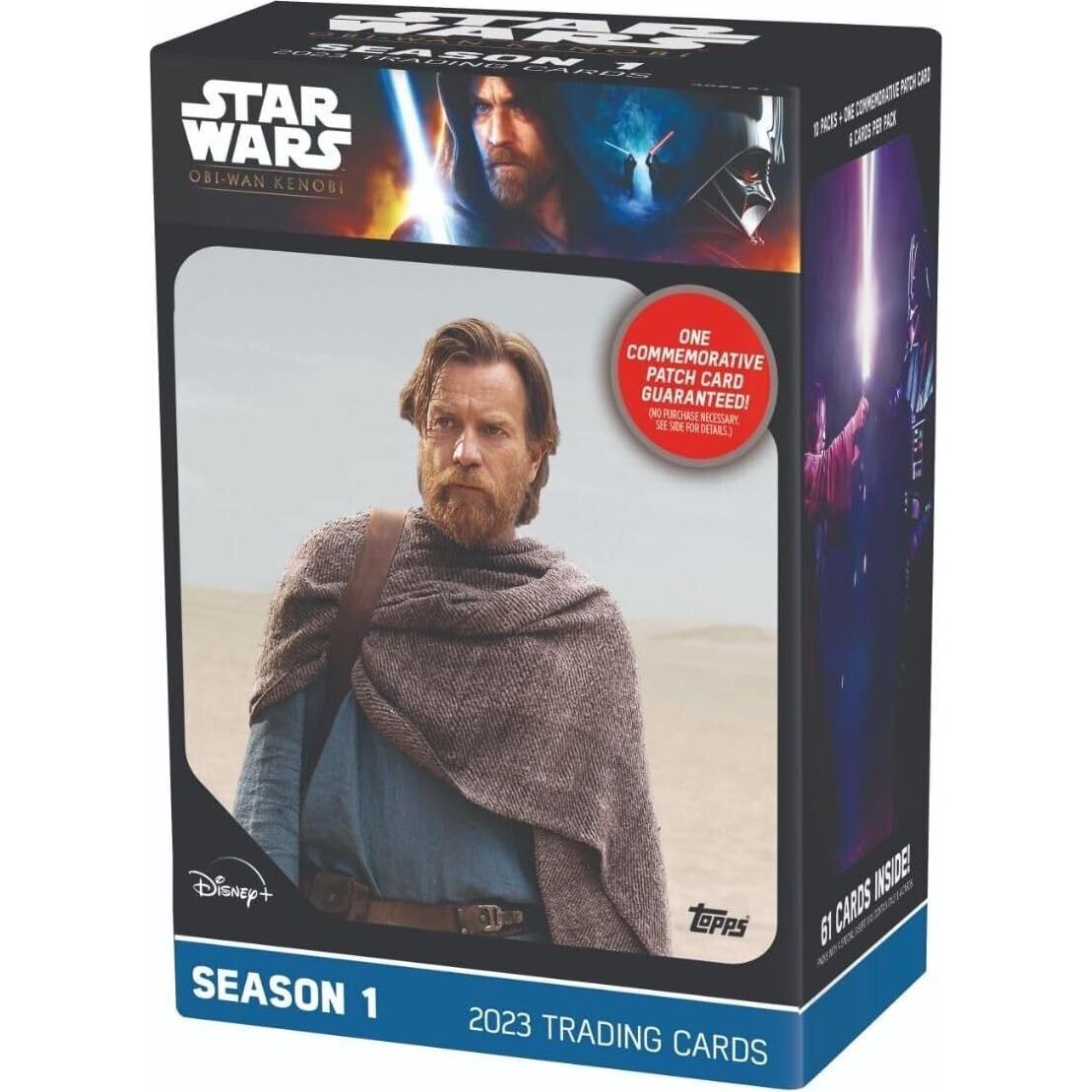 Caja de Cartas Coleccionables Topps Star Wars OBI-WAN Kenobi 60 Cartas