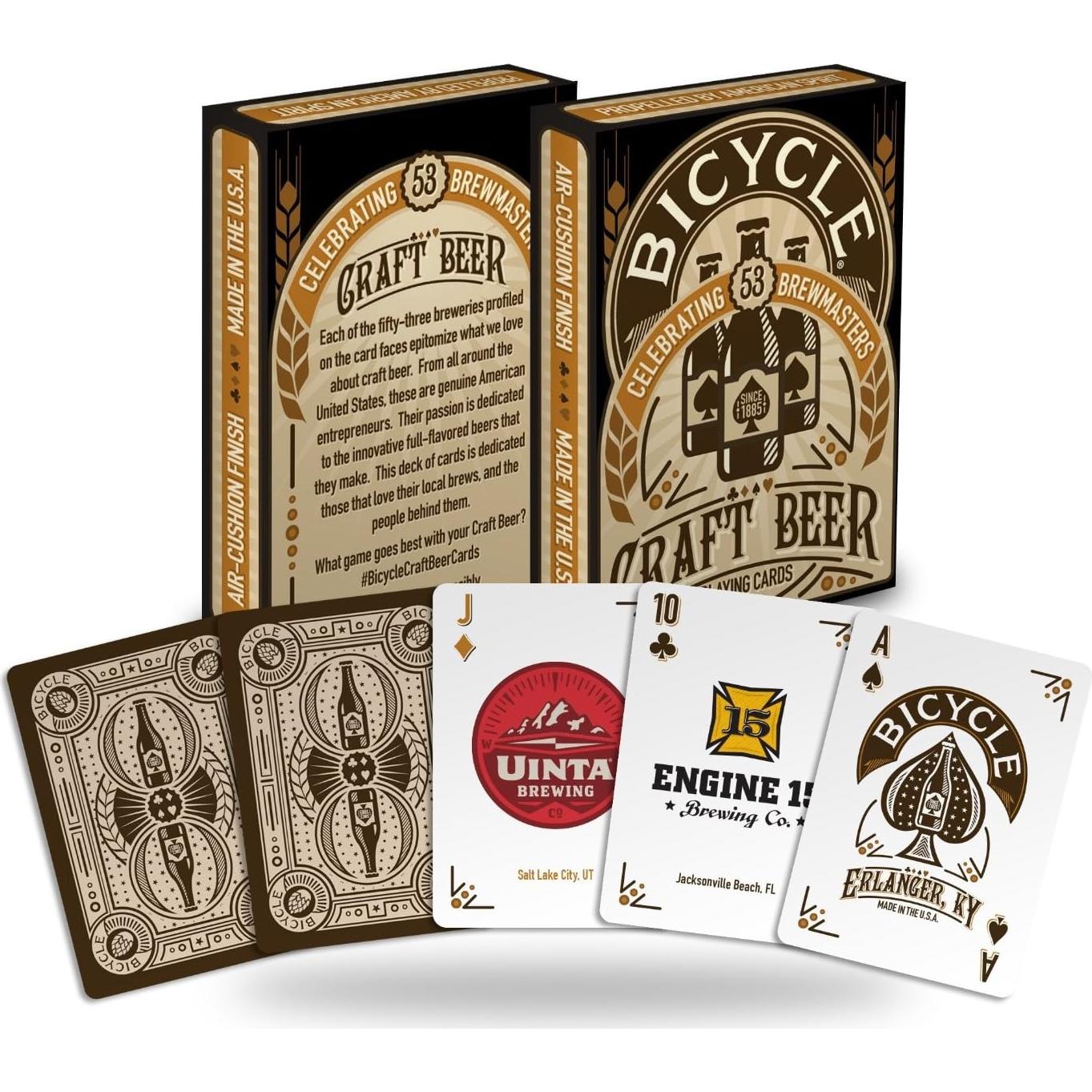 Cartas de Juego de Póker Bicycle V2 Cerveza Artesanal