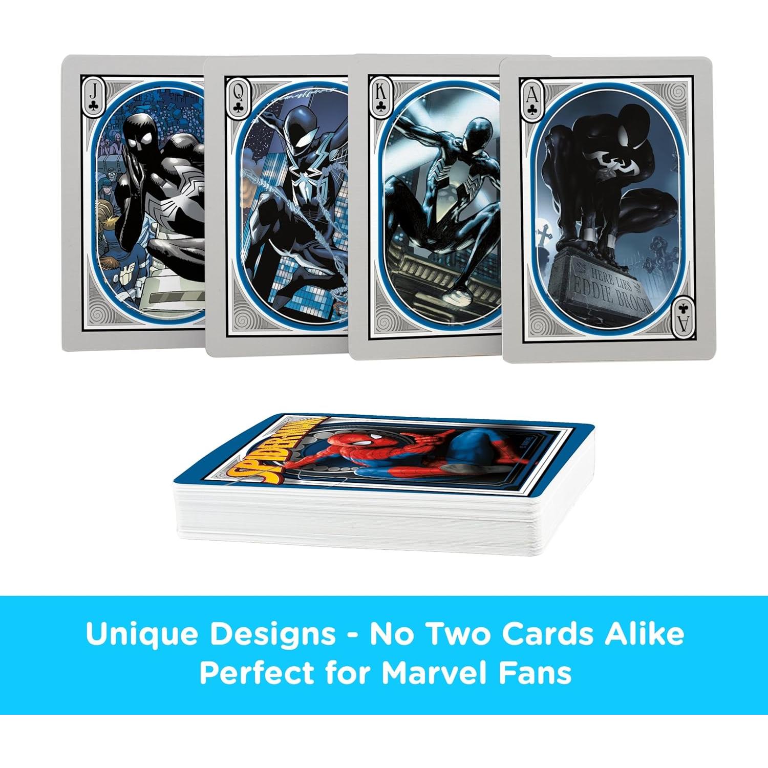 Baraja de Juego Spider-Man AQUARIUS - 54 Cartas Temáticas