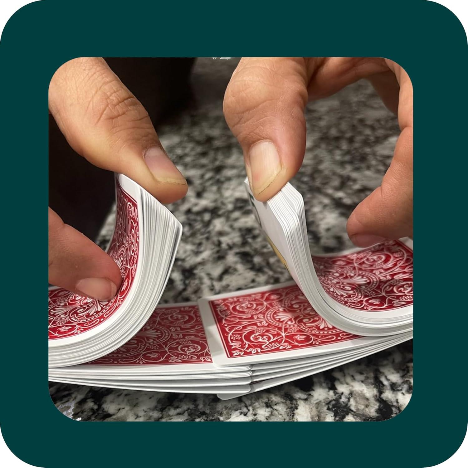 Baraja de Póker Jumbo Cybergon - 2 Barajas Impermeables 63x88mm