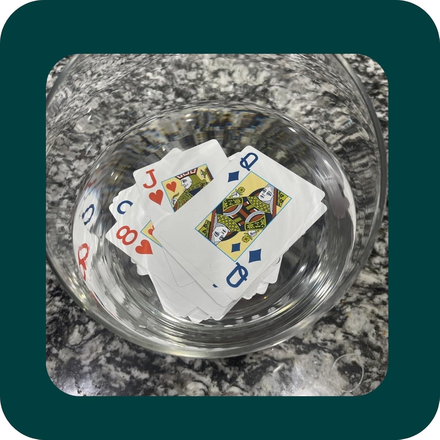 Baraja de Póker Jumbo Cybergon - 2 Barajas Impermeables 63x88mm