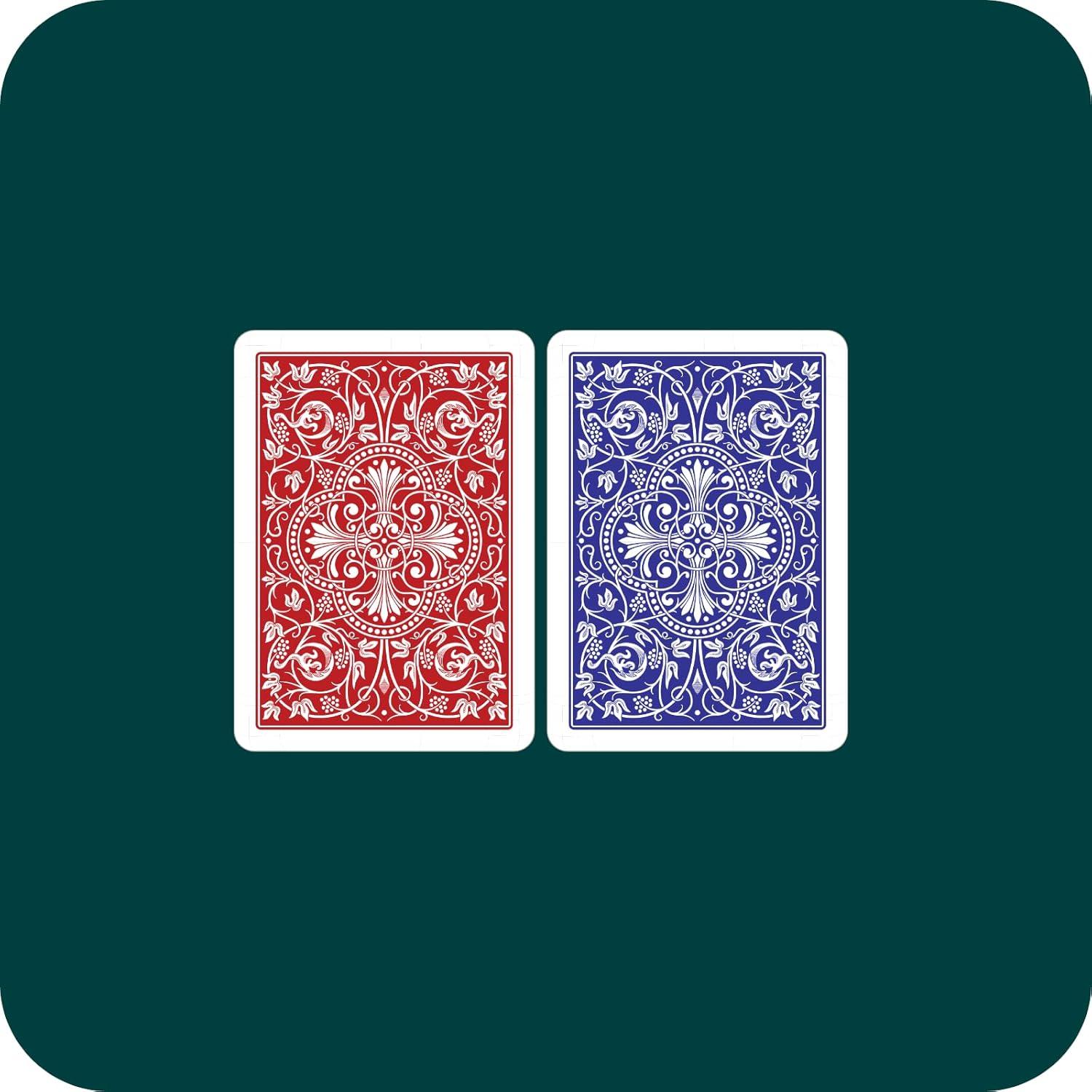 Baraja de Póker Jumbo Cybergon - 2 Barajas Impermeables 63x88mm