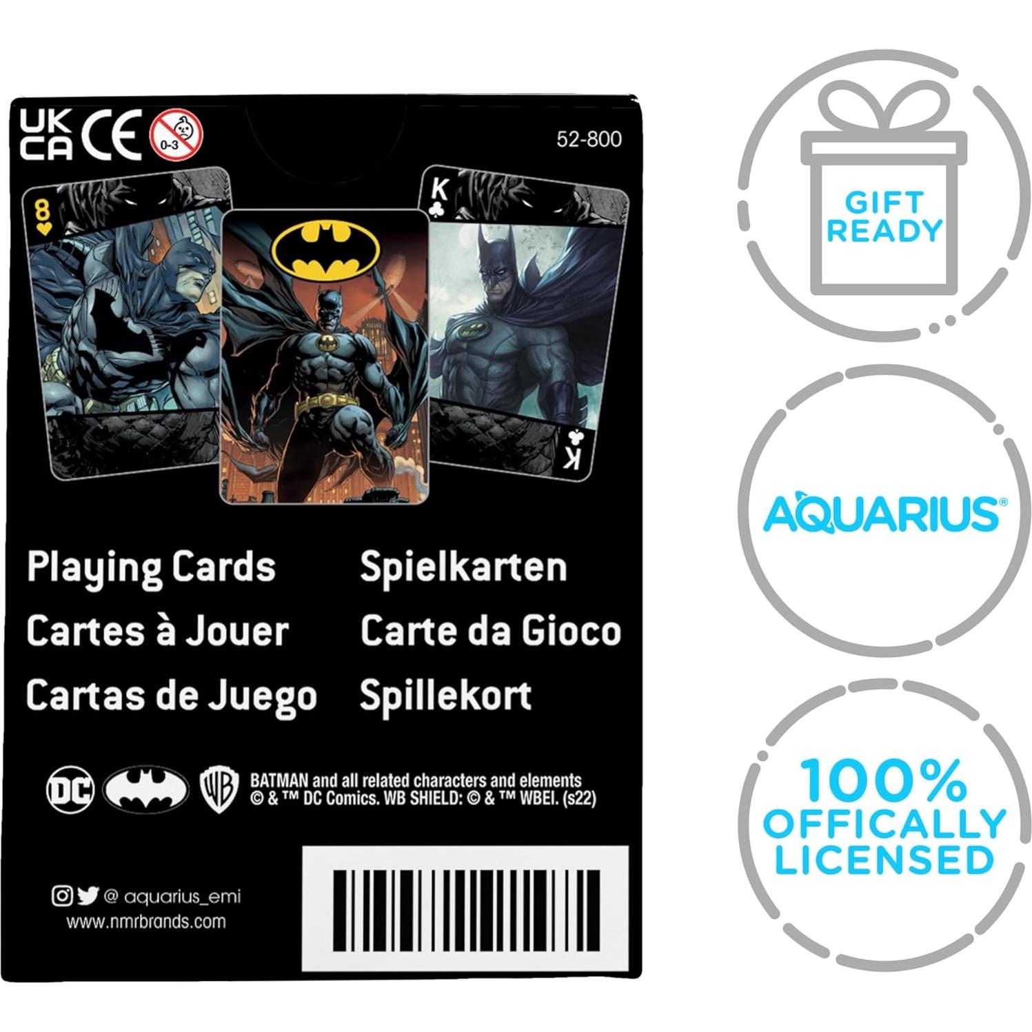 Baraja de Juego DC Comics Batman AQUARIUS - 81.9g