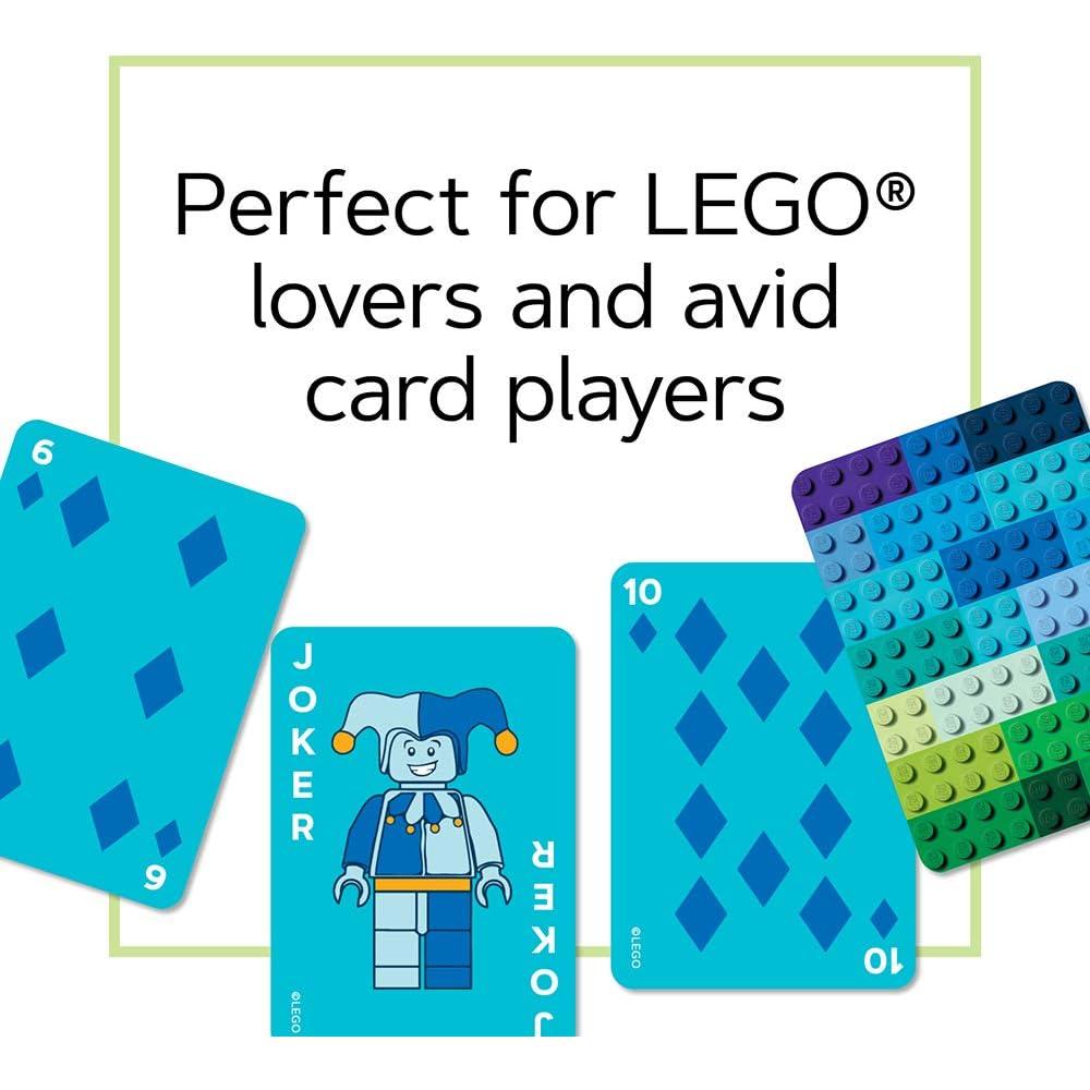 Cartas de Juego LEGO Brick - 2 Barajas de 54 Cartas