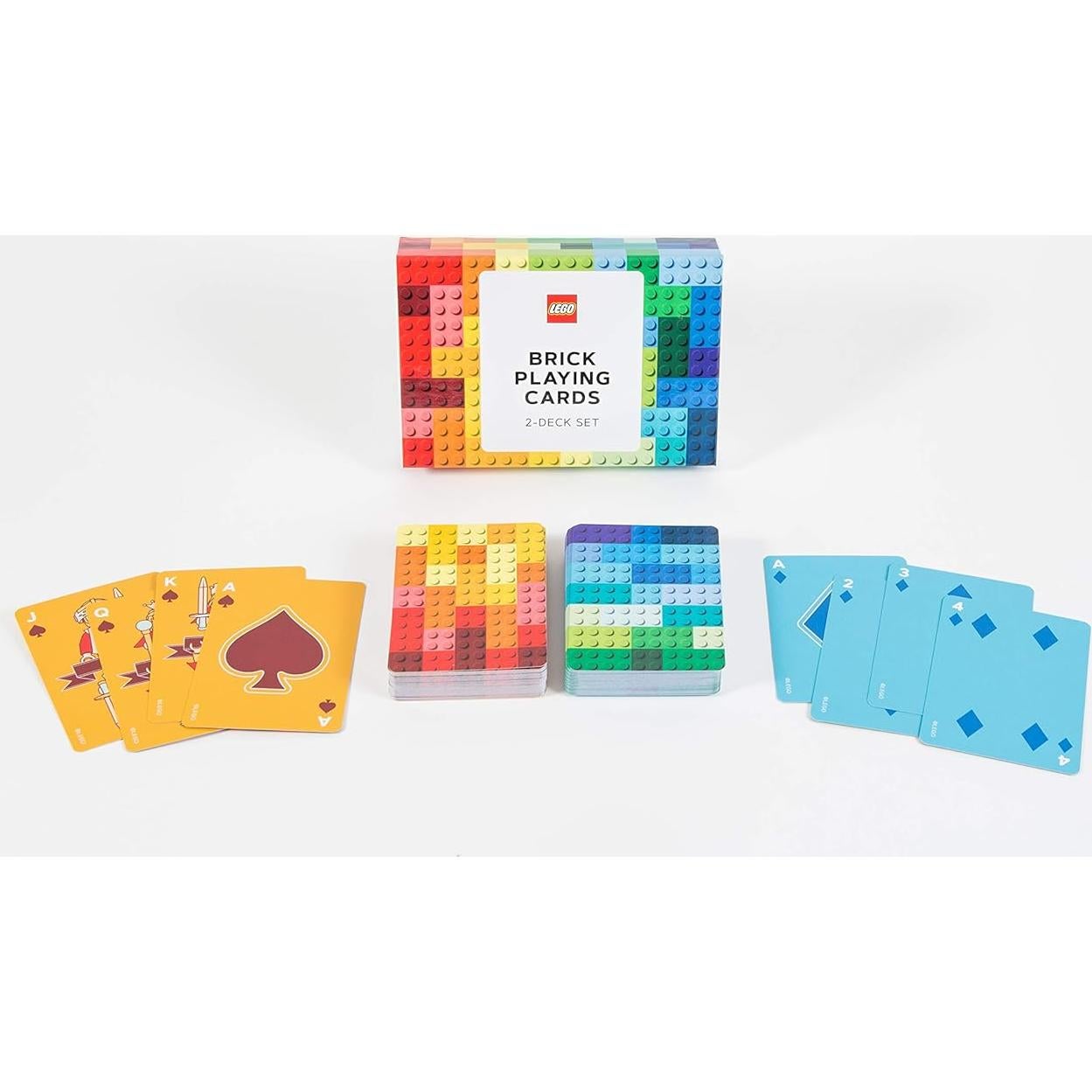 Cartas de Juego LEGO Brick - 2 Barajas de 54 Cartas