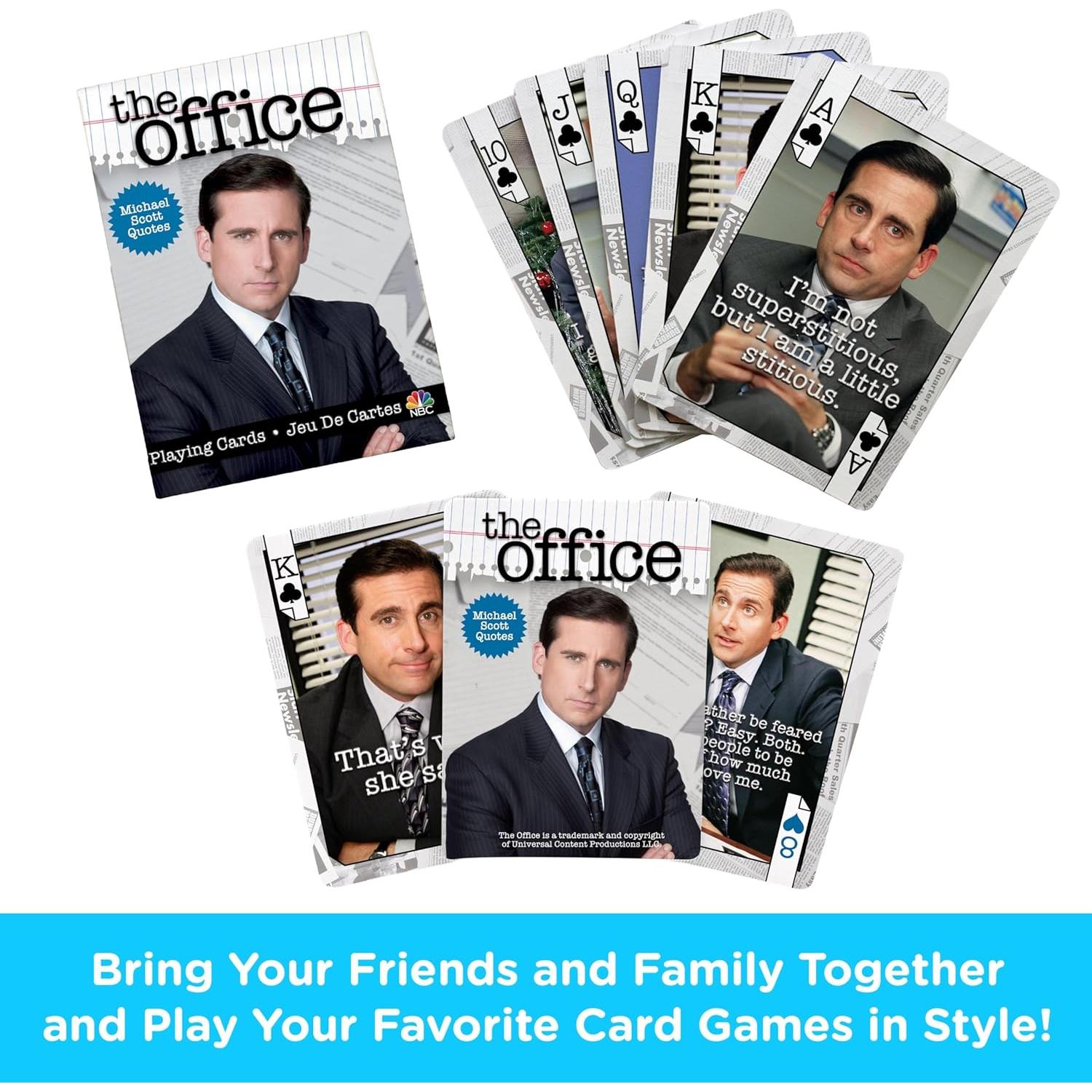 Baraja de Cartas The Office Aquarius - Citas de Michael Scott