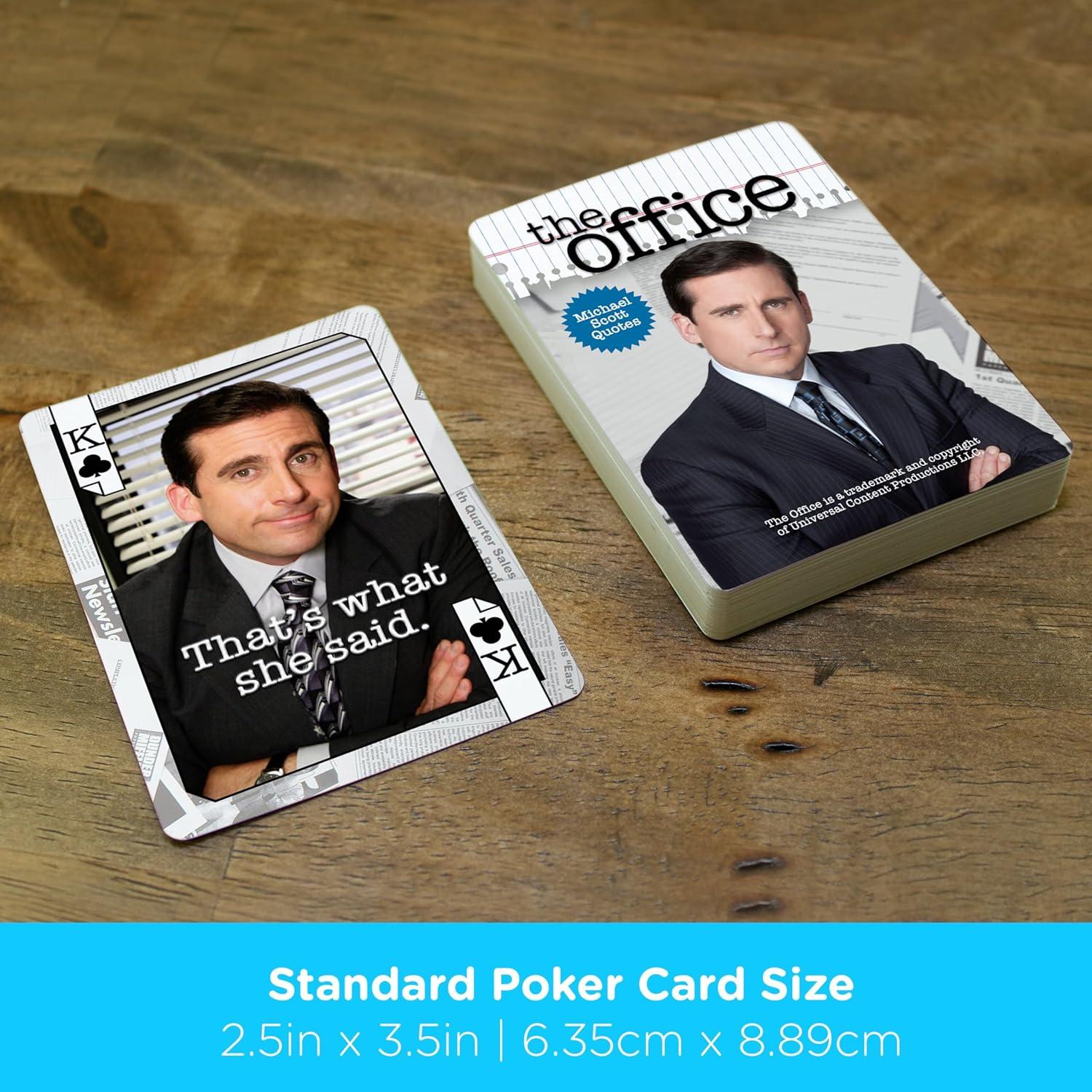 Baraja de Cartas The Office Aquarius - Citas de Michael Scott