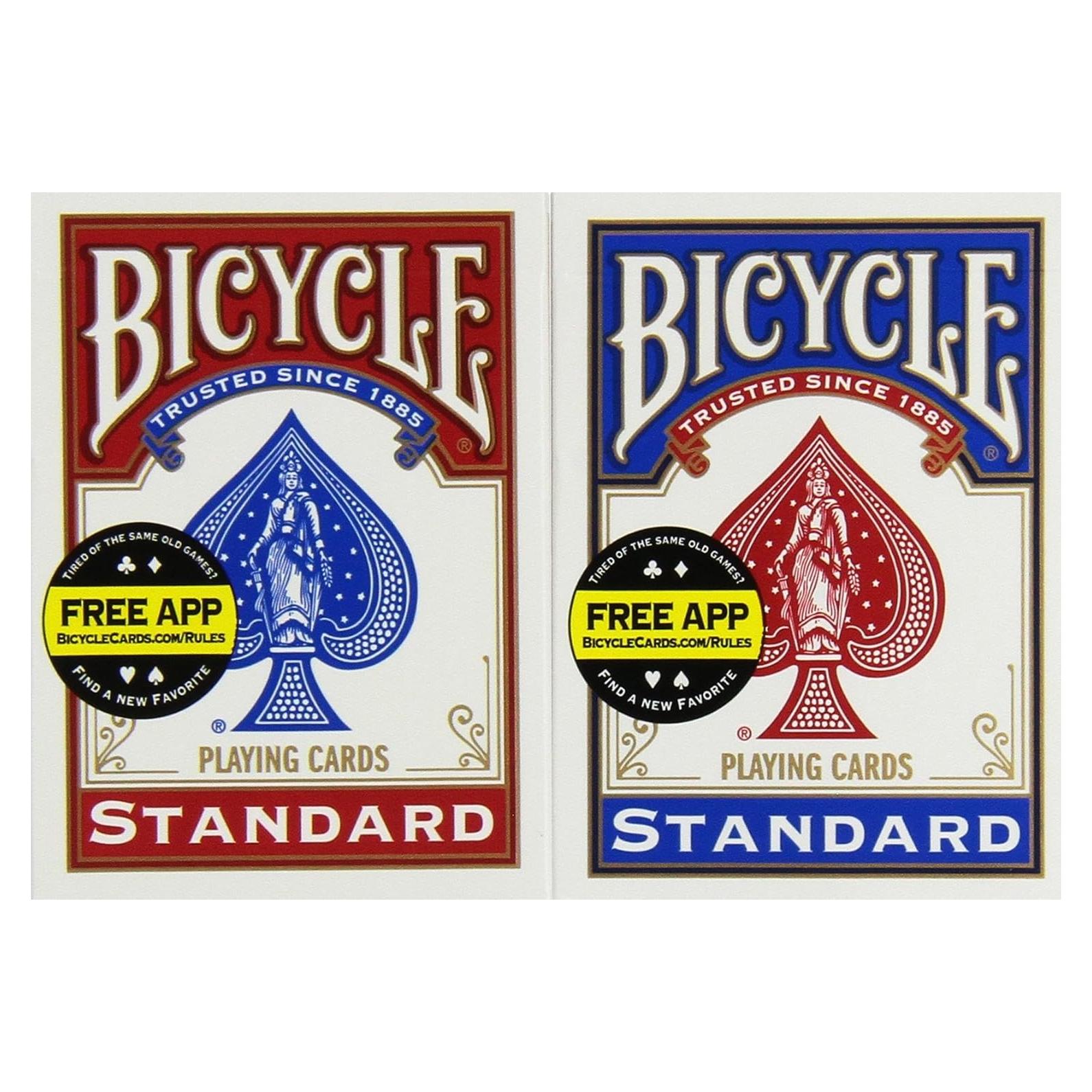 Cartas de Juego Bicicleta Póker Estándar 4-Pack