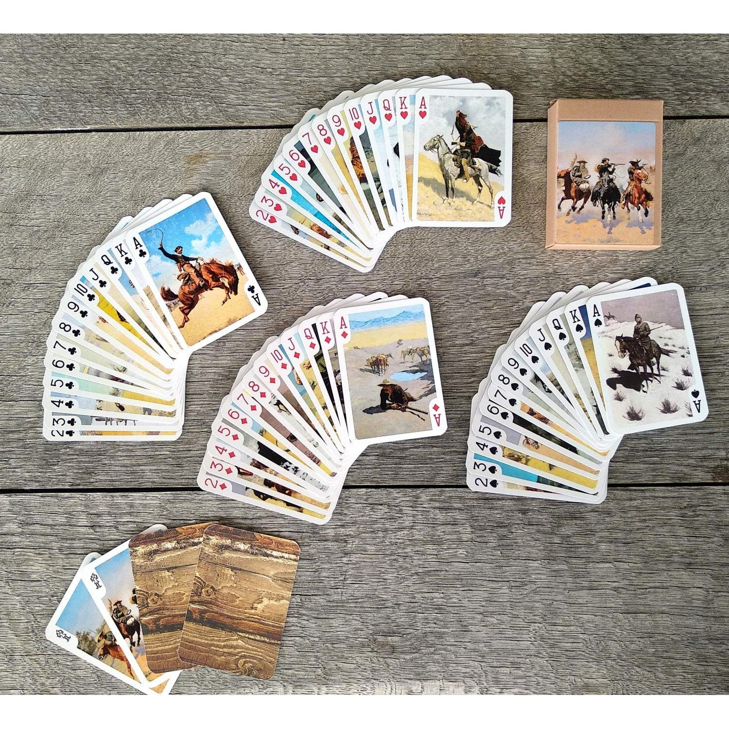 Baraja de Póker FlonzGift 54 Cartas Pioneros del Oeste