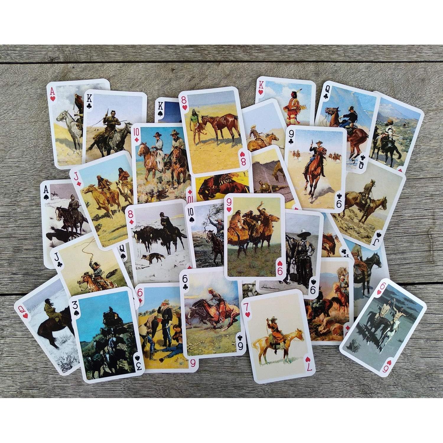 Baraja de Póker FlonzGift 54 Cartas Pioneros del Oeste