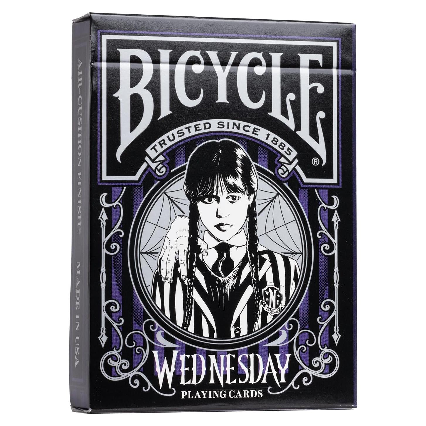 Baraja de Jugar Wednesday Addams Bicycle - 54 Cartas