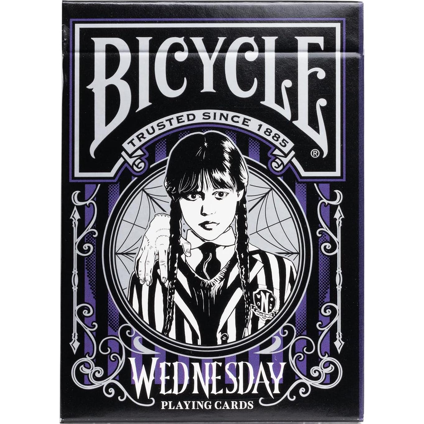 Baraja de Jugar Wednesday Addams Bicycle - 54 Cartas