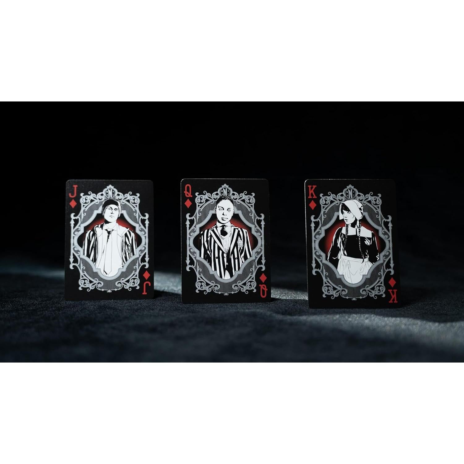 Baraja de Jugar Wednesday Addams Bicycle - 54 Cartas